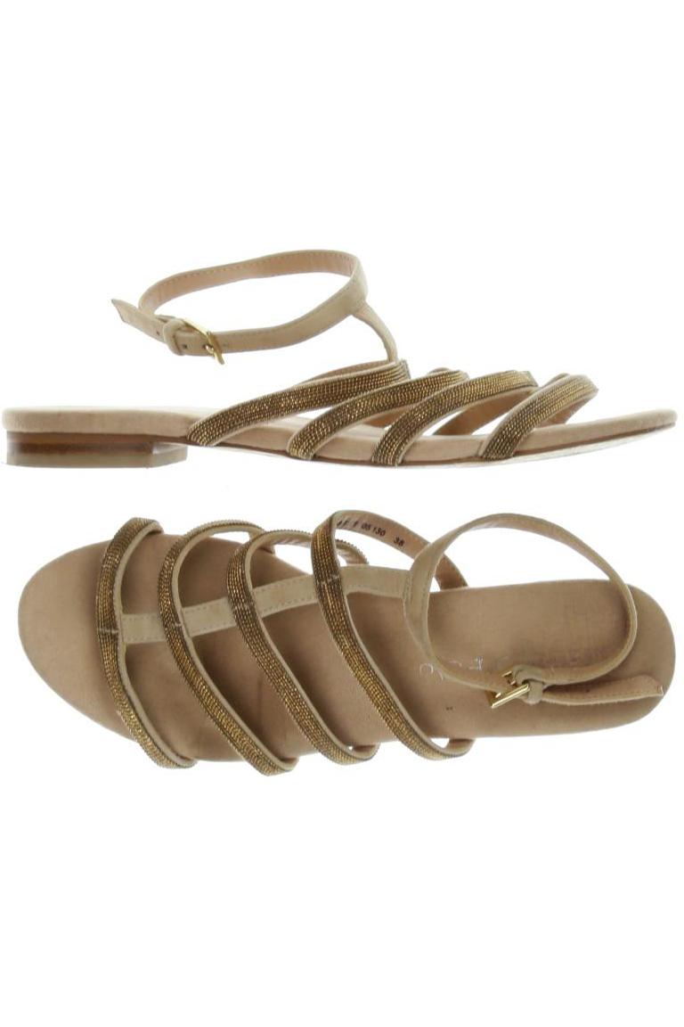 

Marc O Polo Damen Sandale, beige, Gr. 38
