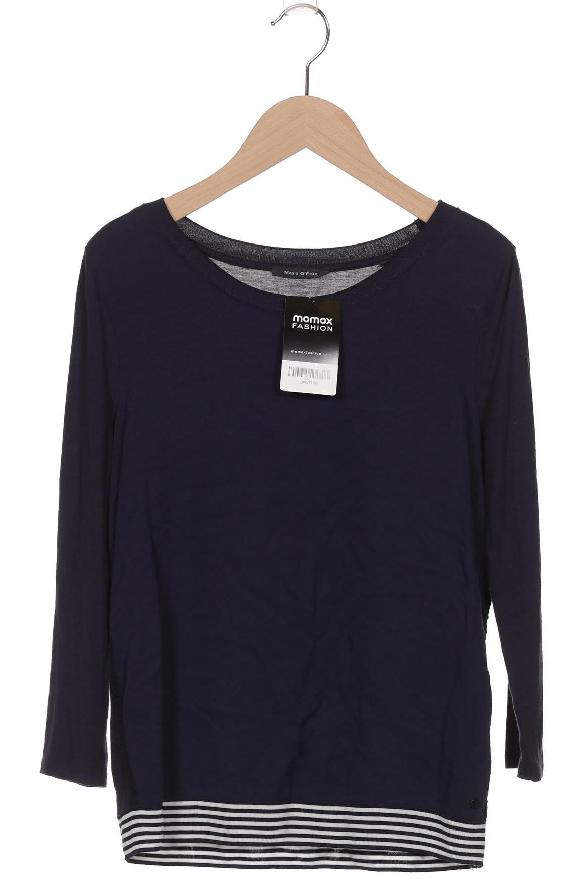 

Marc O Polo Damen Langarmshirt, marineblau, Gr. 34
