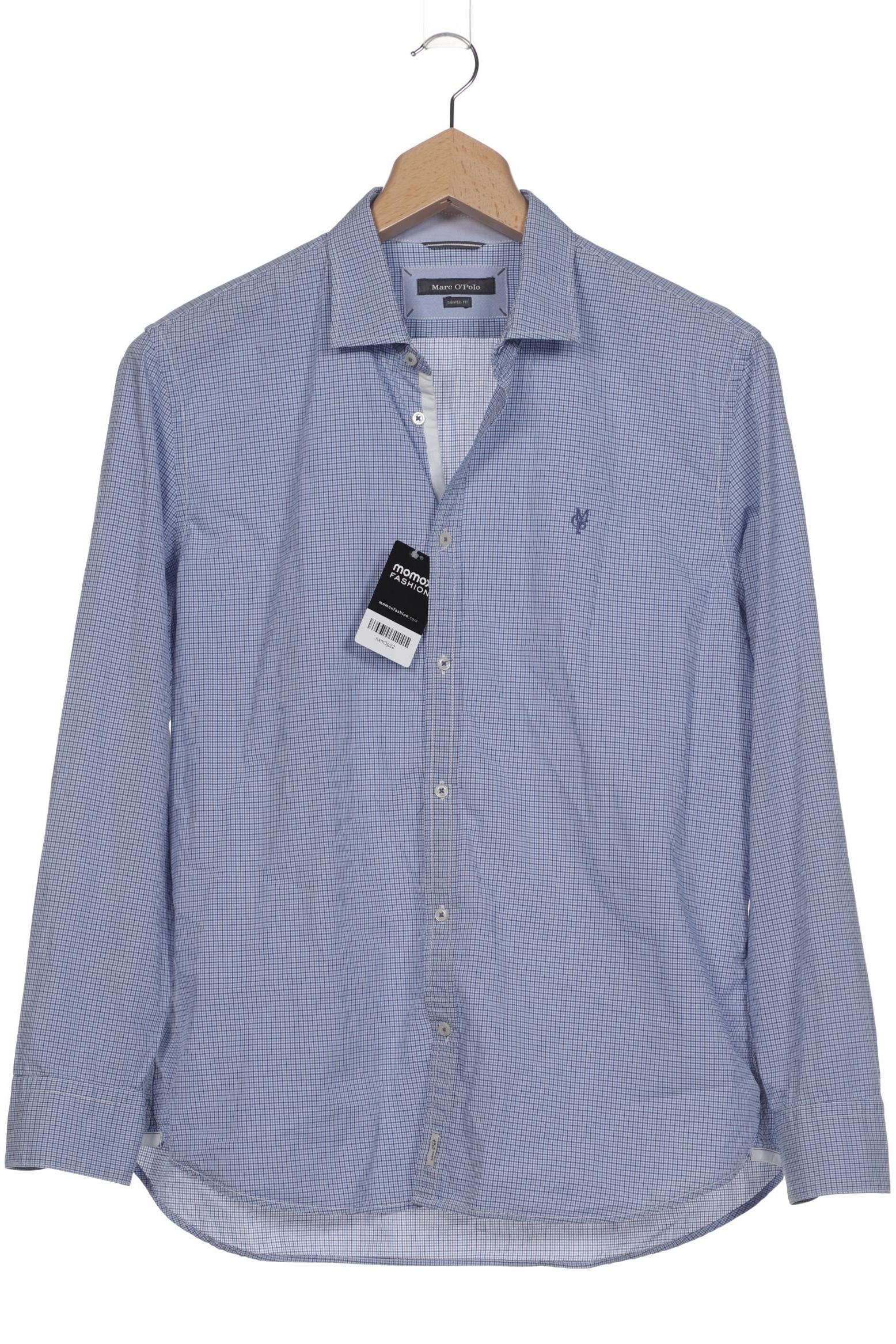 

Marc O Polo Herren Hemd, blau, Gr. 56
