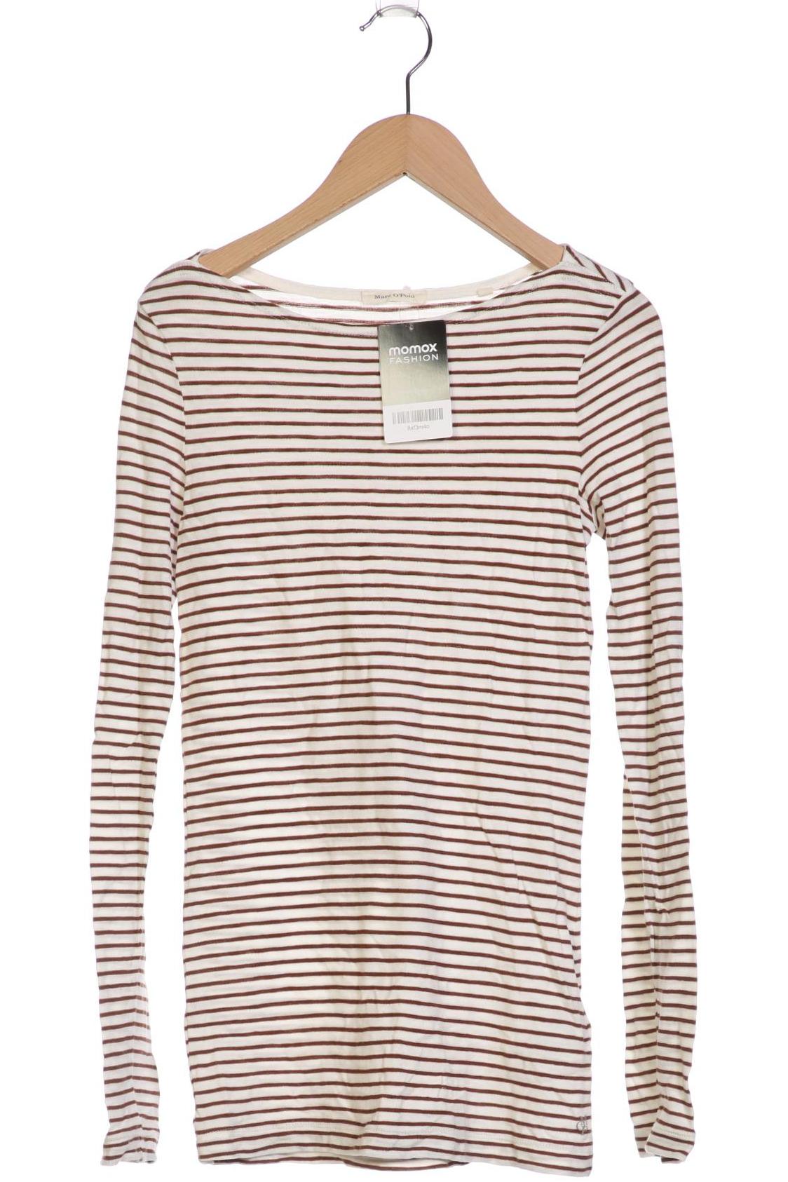 

Marc O Polo Damen Langarmshirt, weiß, Gr. 34