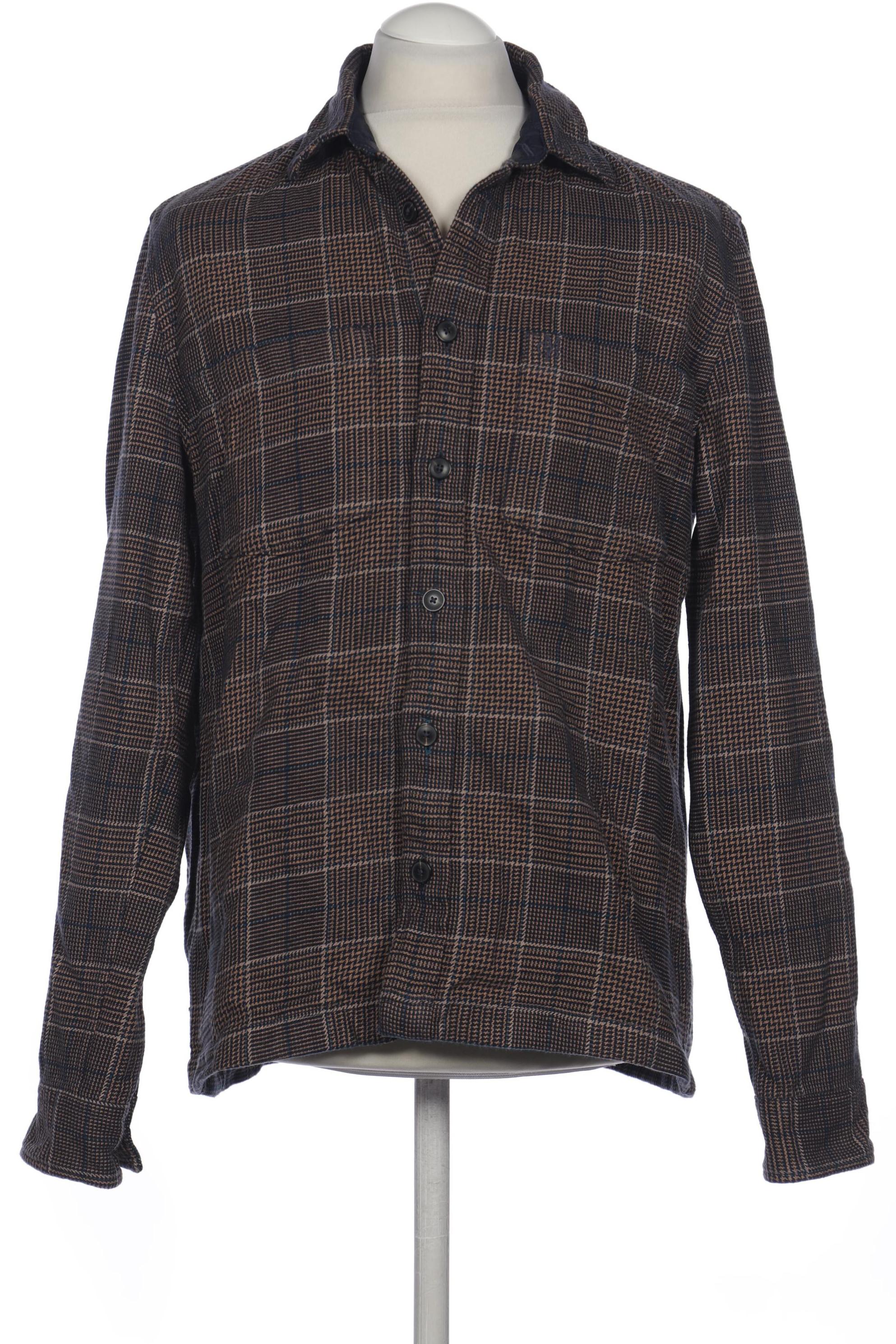 

Marc O Polo Herren Hemd, braun, Gr. 52