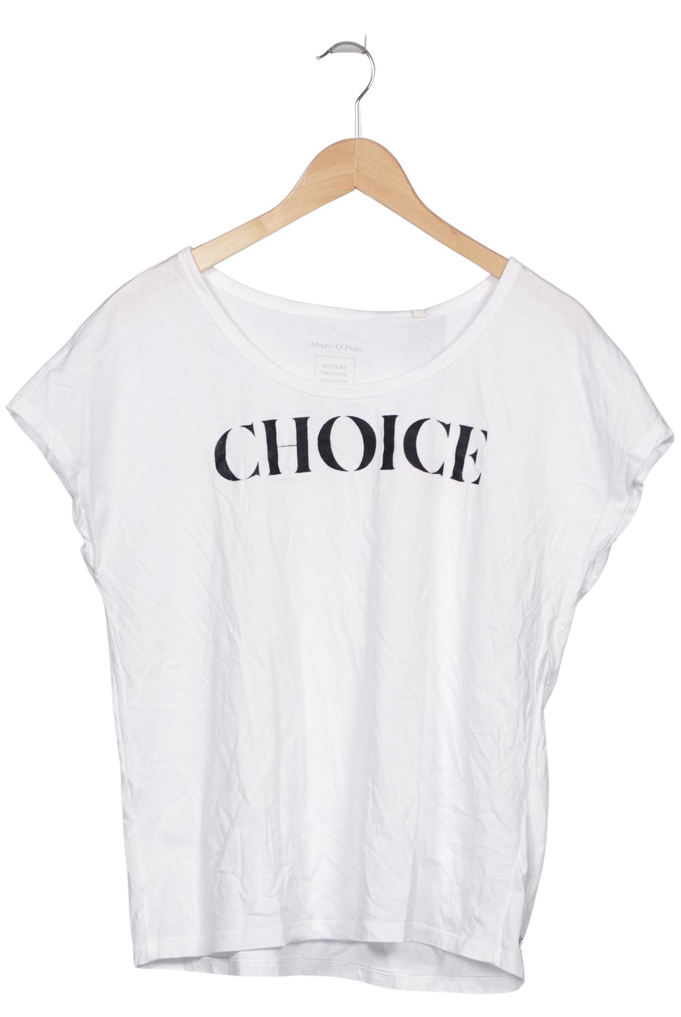 

Marc O Polo Damen T-Shirt, weiß, Gr. 44