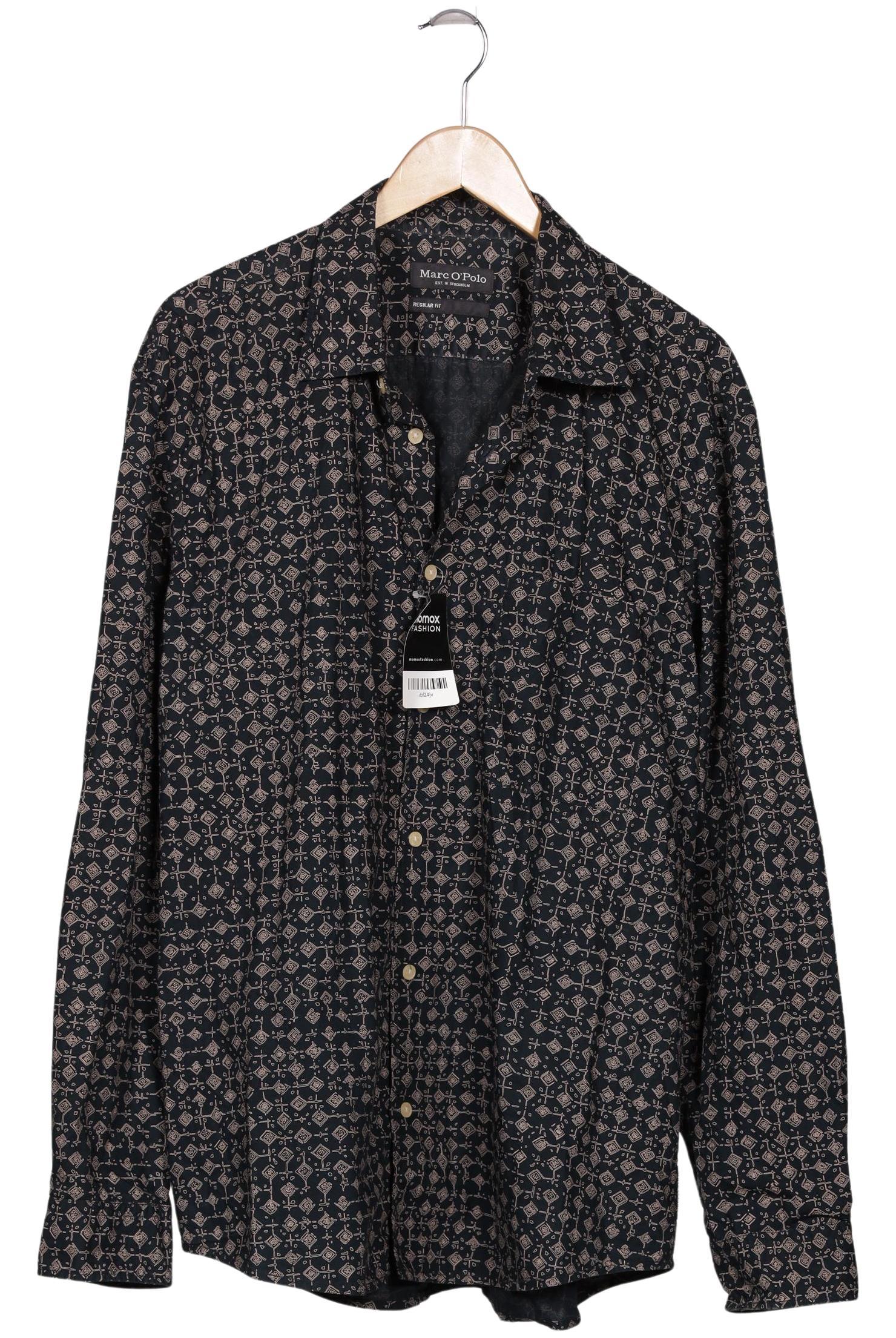 

Marc O Polo Herren Hemd, schwarz, Gr. 56