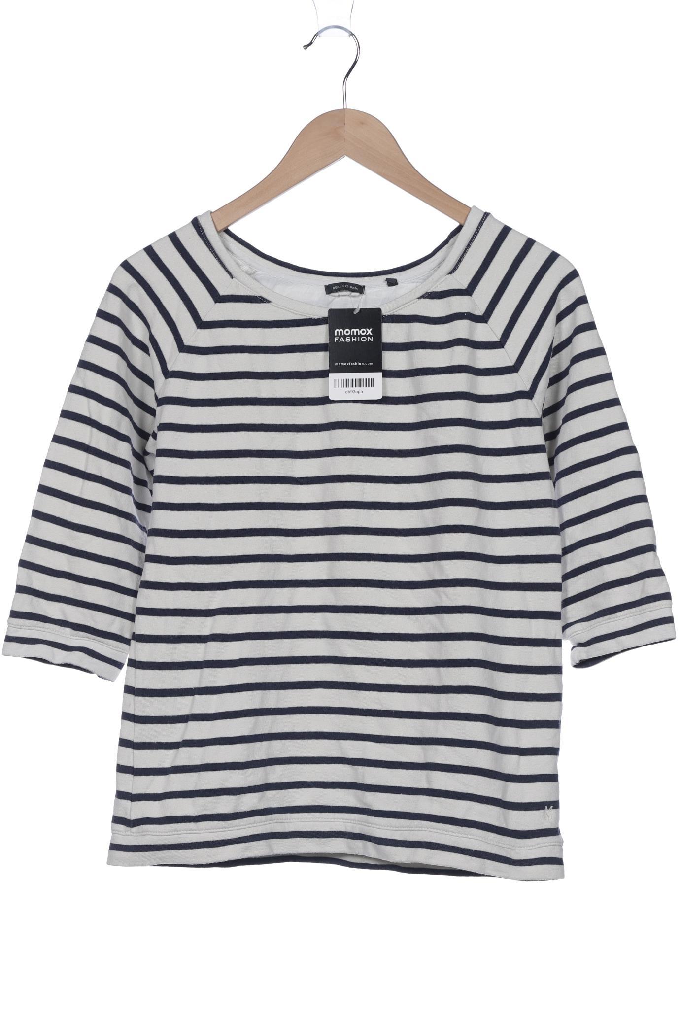 

Marc O Polo Damen Langarmshirt, weiß, Gr. 36