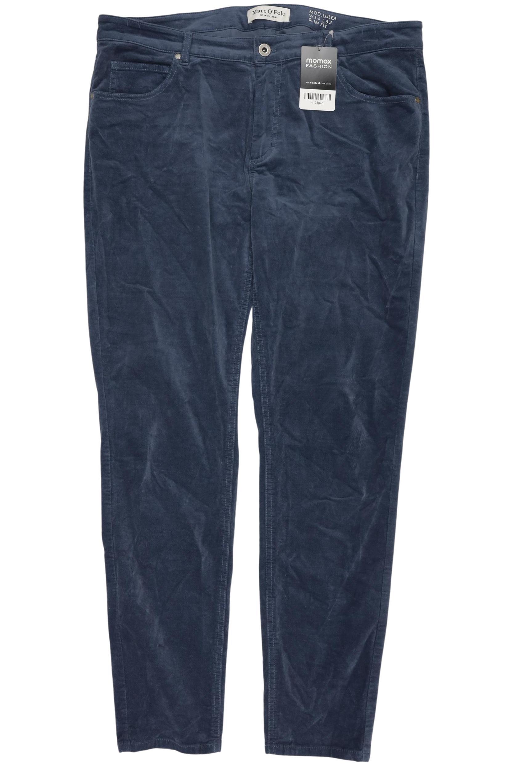 

Marc O Polo Damen Stoffhose, blau, Gr. 34