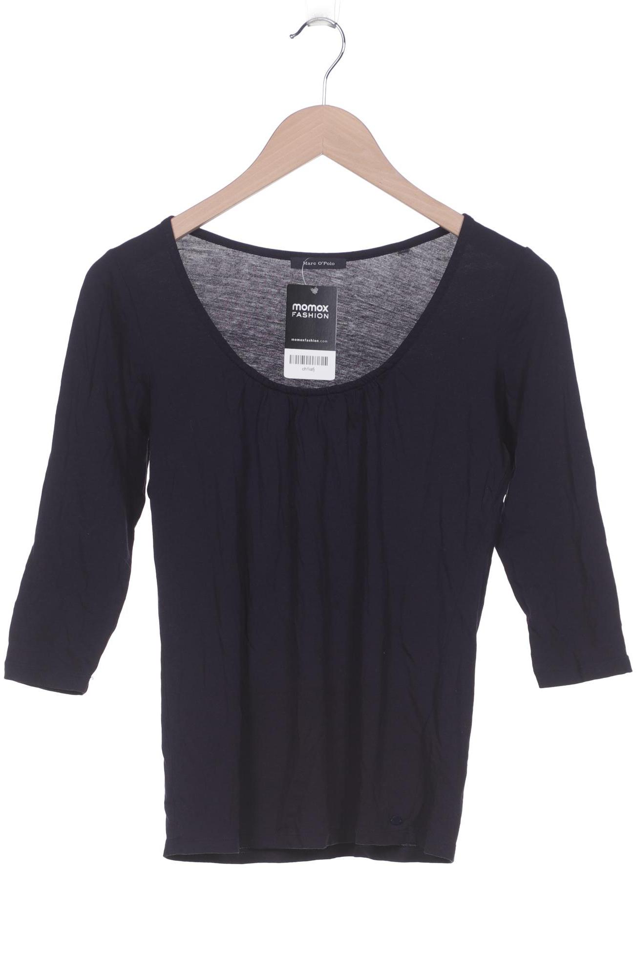 

Marc O Polo Damen Langarmshirt, marineblau, Gr. 34