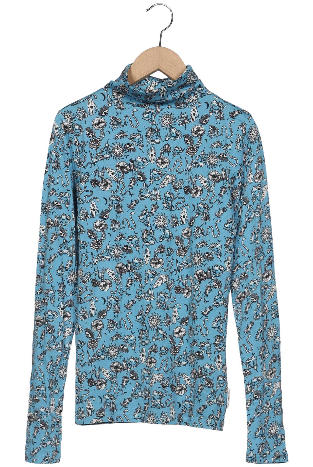 

Marc O Polo Damen Langarmshirt, blau, Gr. 34