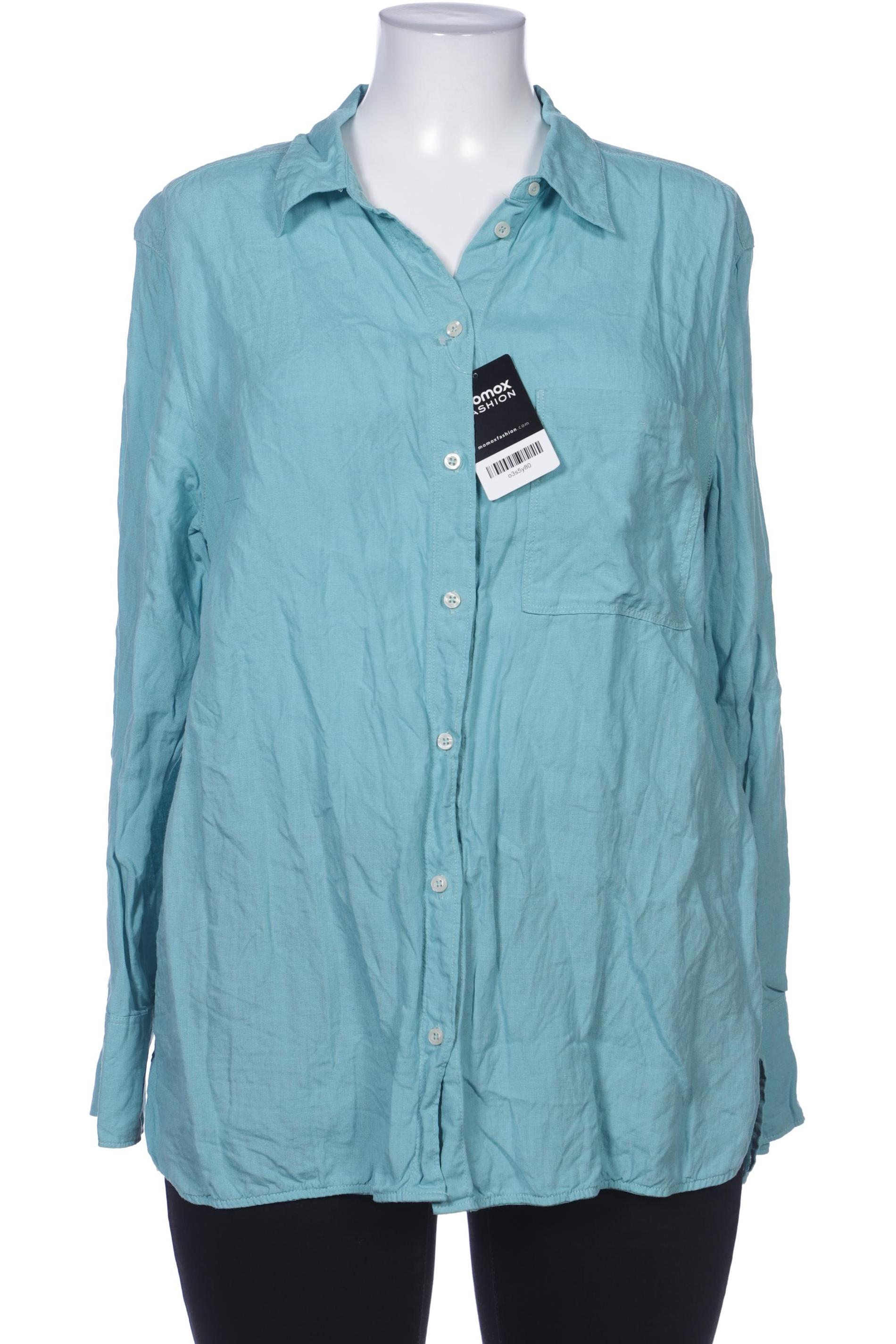 

Marc O Polo Damen Bluse, türkis, Gr. 44