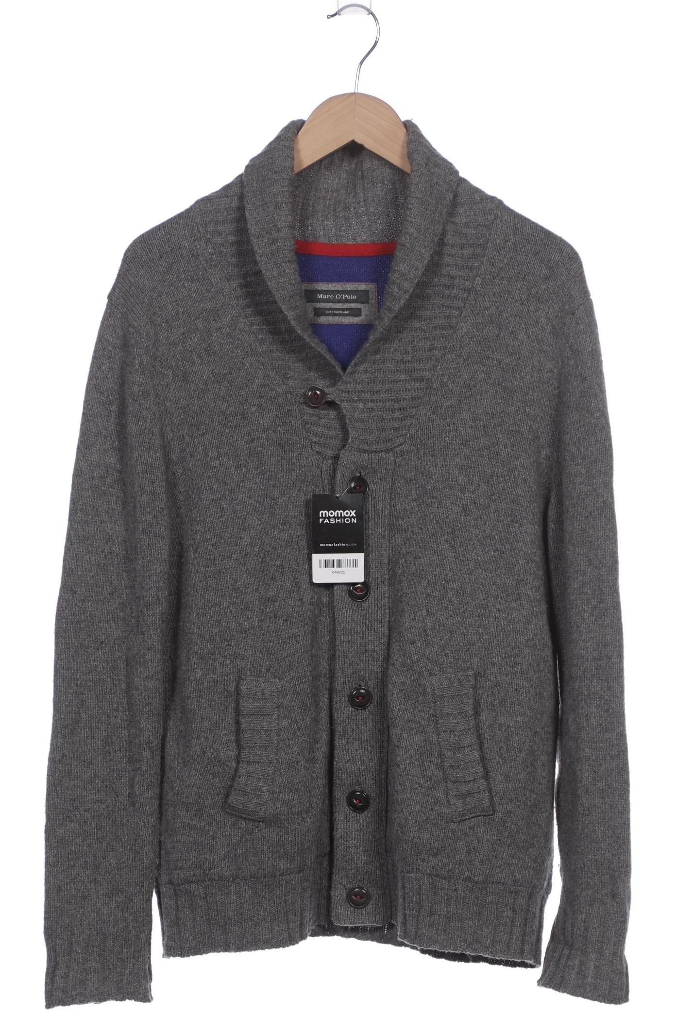 

Marc O Polo Herren Strickjacke, grau, Gr. 52