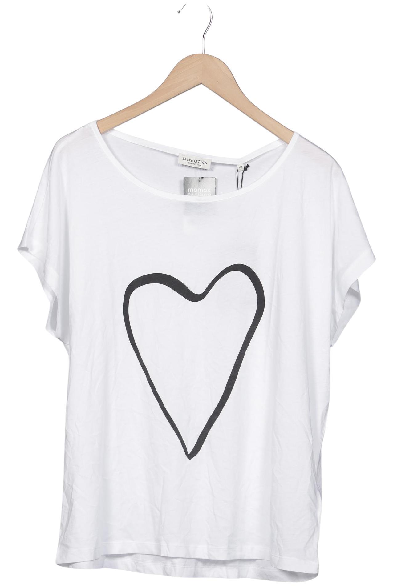 

Marc O Polo Damen T-Shirt, weiß, Gr. 46