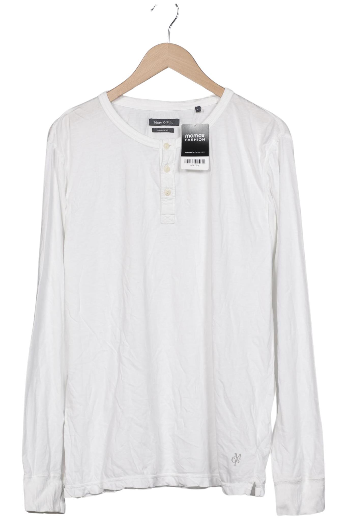 

Marc O Polo Herren Langarmshirt, weiß, Gr. 52