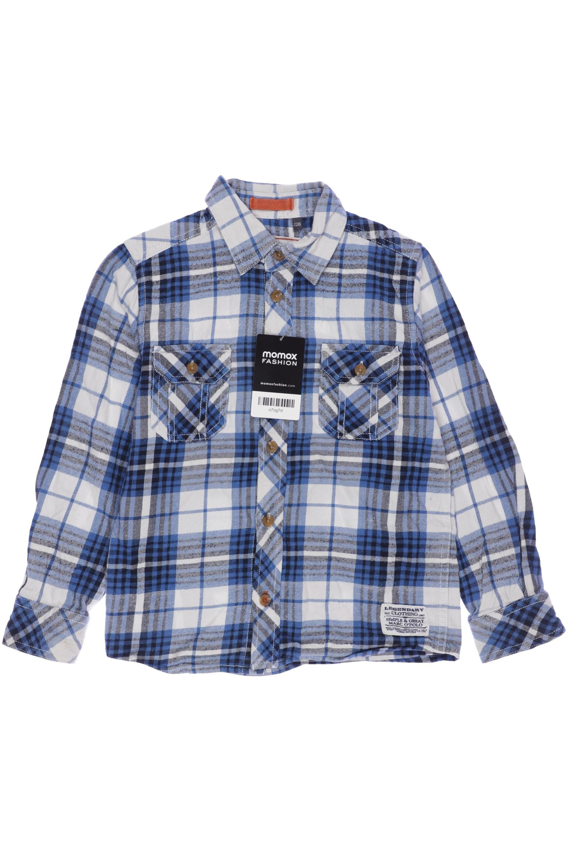 

Marc O Polo Herren Hemd, blau, Gr. 128
