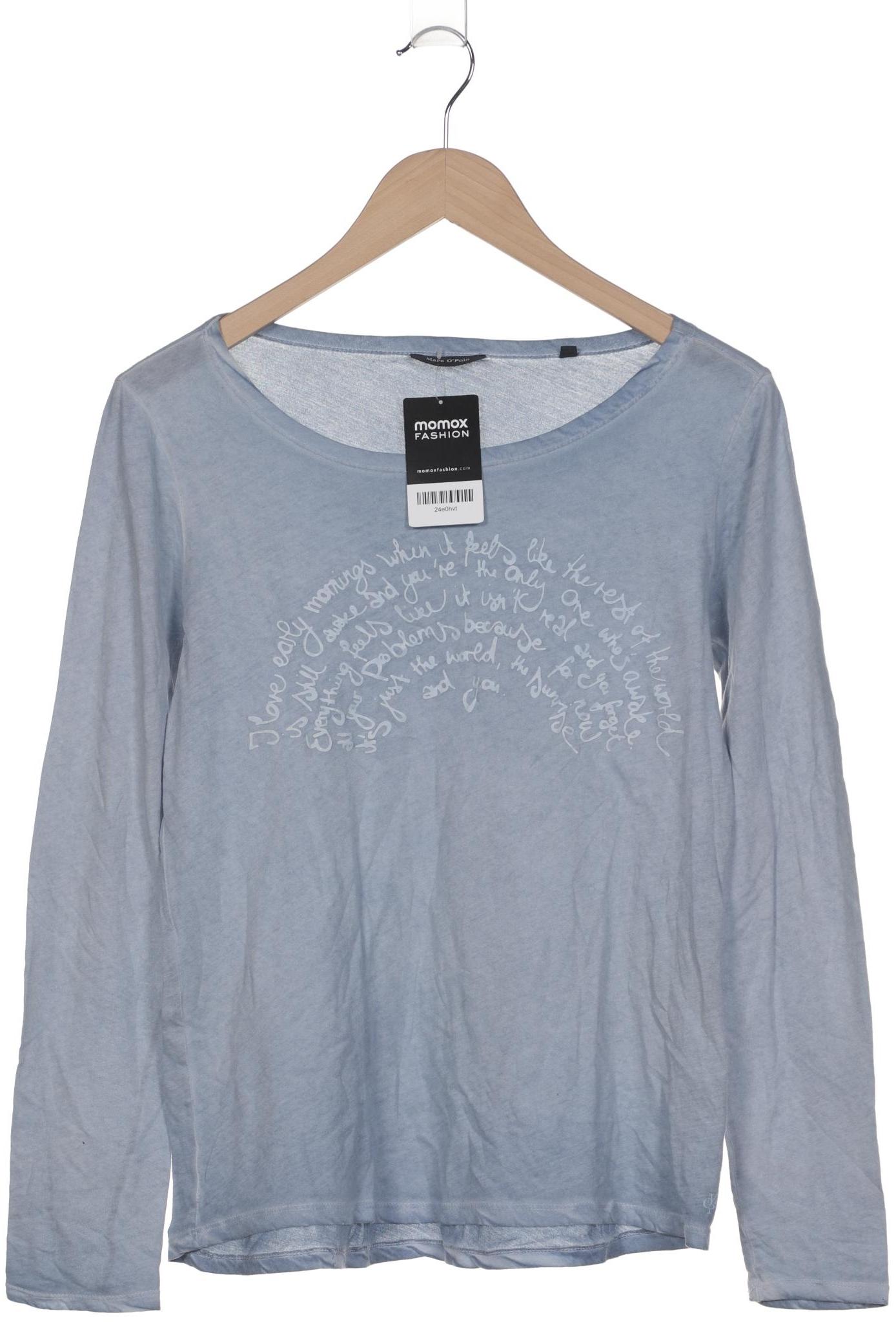 

Marc O Polo Damen Langarmshirt, hellblau, Gr. 36