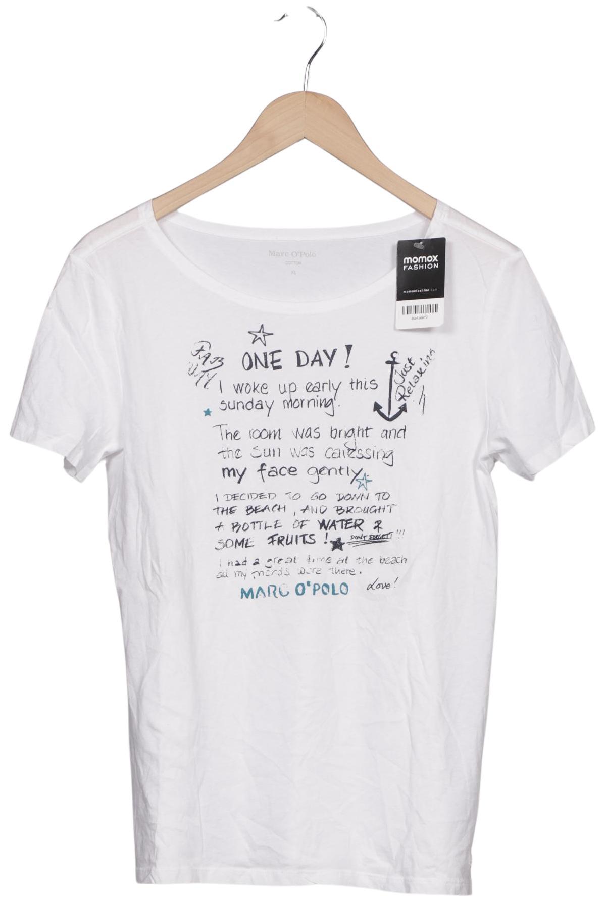 

Marc O Polo Damen T-Shirt, weiß, Gr. 44