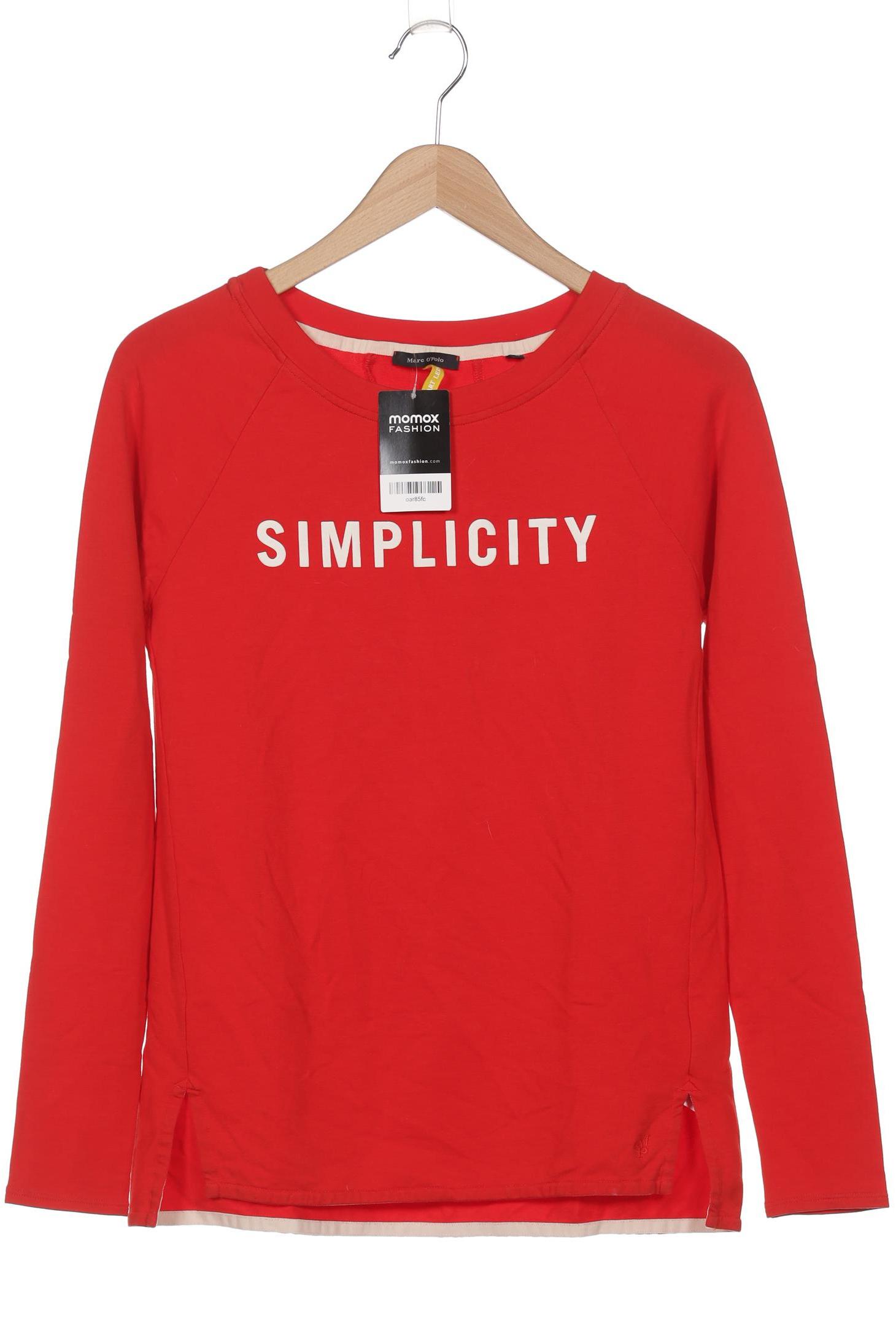 

Marc O Polo Damen Langarmshirt, rot, Gr. 34