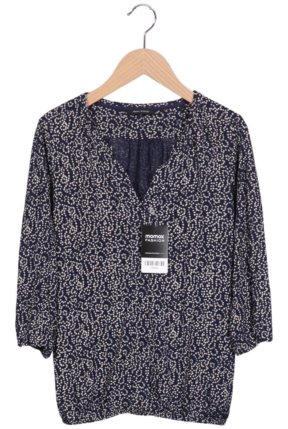 

Marc O Polo Damen Langarmshirt, marineblau, Gr. 34