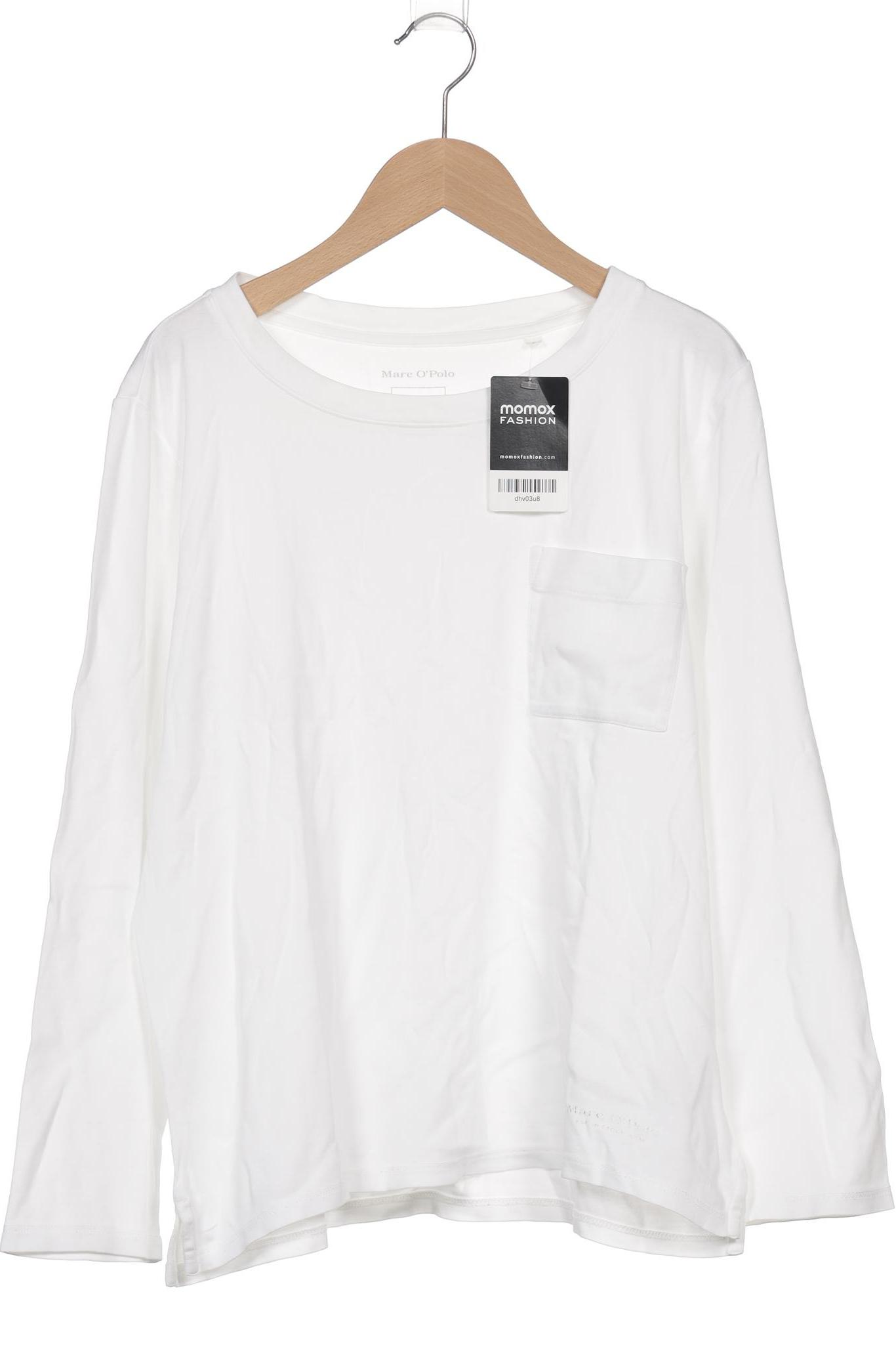

Marc O Polo Damen Langarmshirt, weiß, Gr. 36
