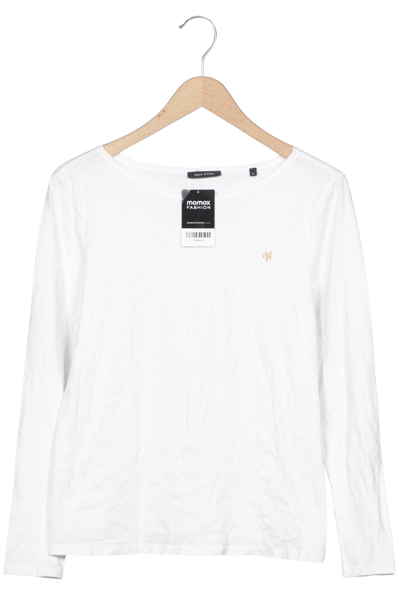 

Marc O Polo Damen Langarmshirt, weiß, Gr. 44