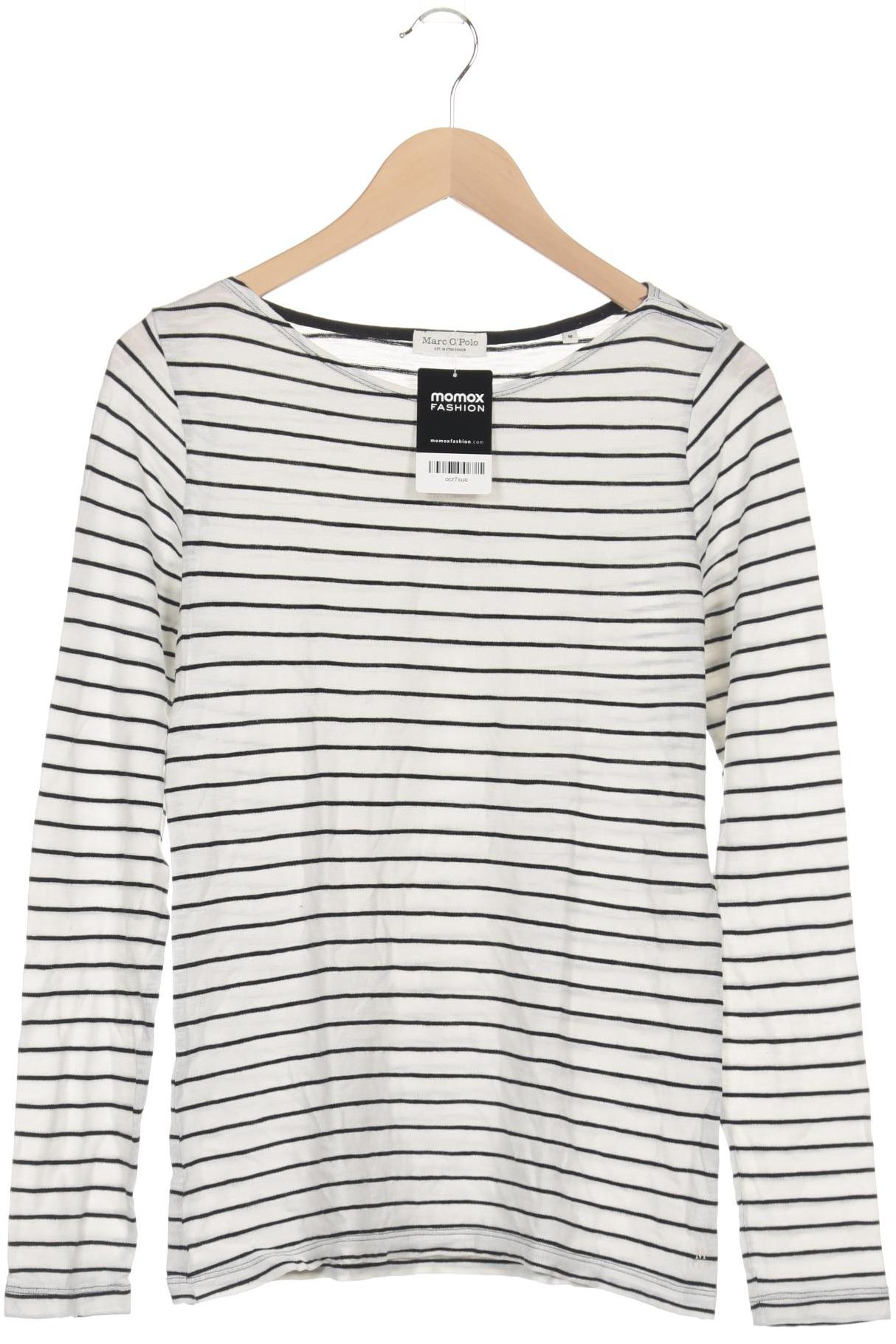 

Marc O Polo Damen Langarmshirt, weiß, Gr. 38