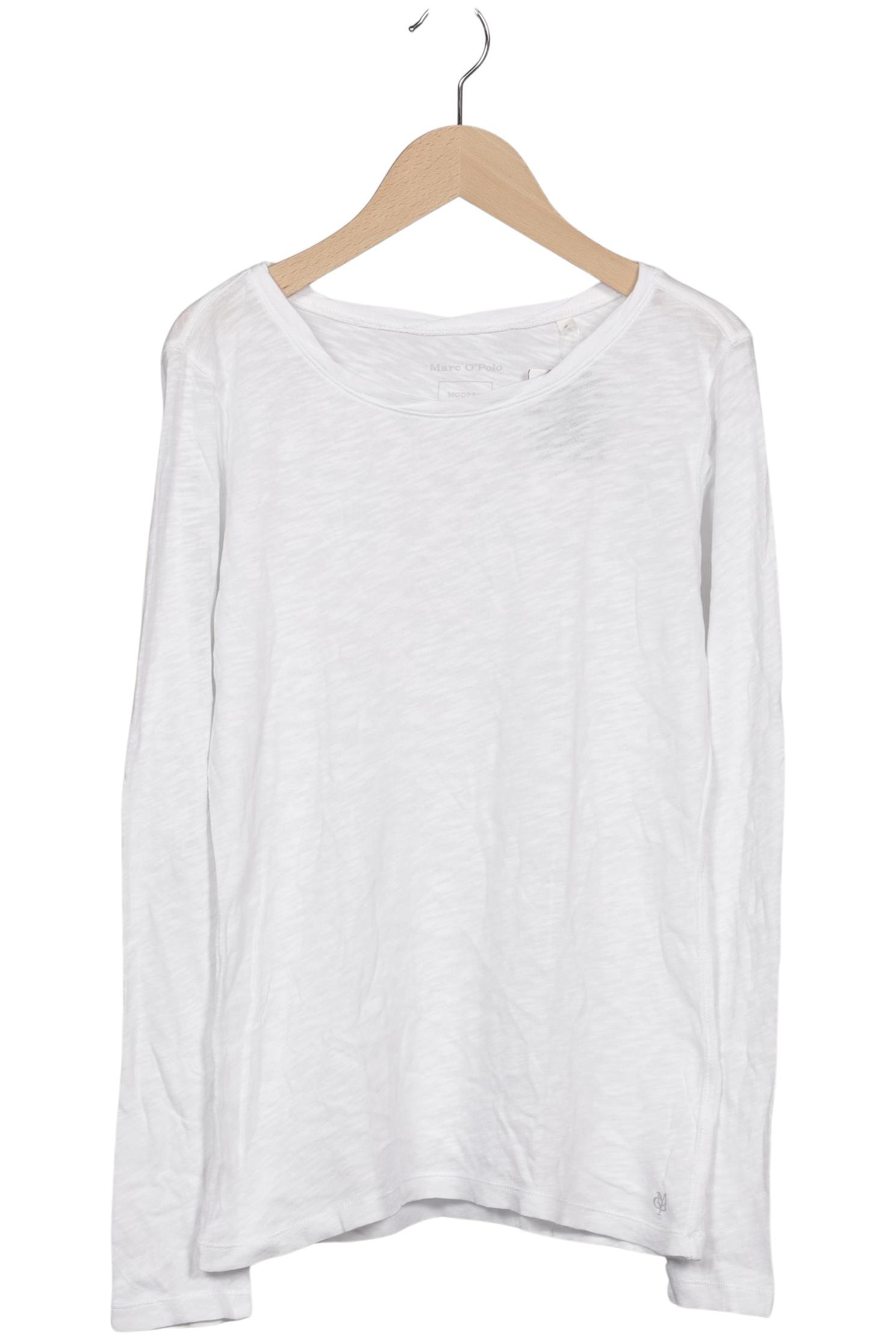 

Marc O Polo Damen Langarmshirt, weiß, Gr. 38