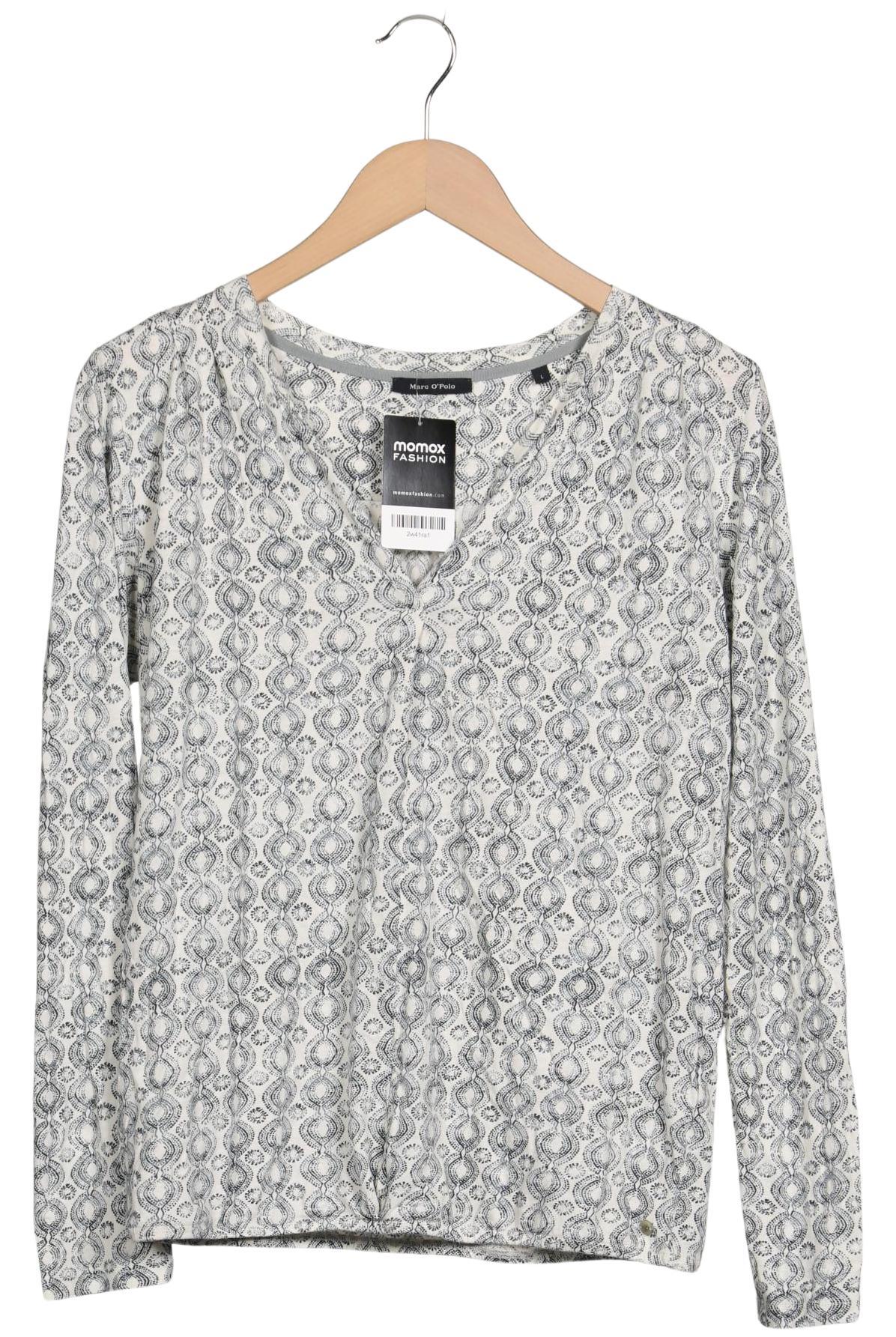 

Marc O Polo Damen Langarmshirt, weiß, Gr. 42