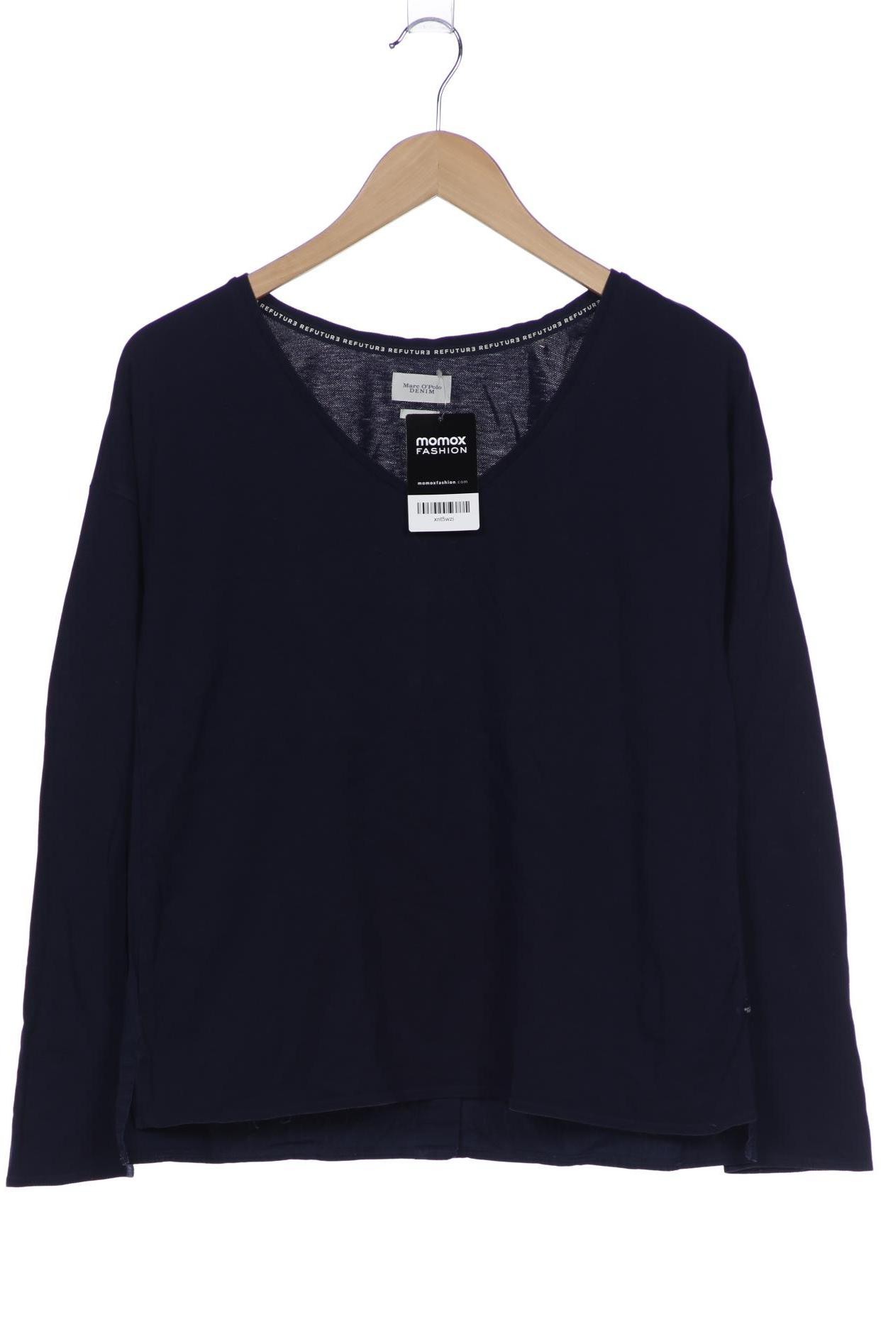 

Marc O Polo Damen Langarmshirt, marineblau, Gr. 34