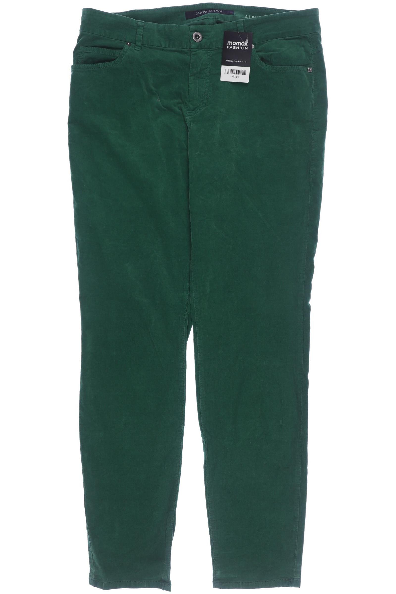 

Marc O Polo Damen Stoffhose, grün, Gr. 31