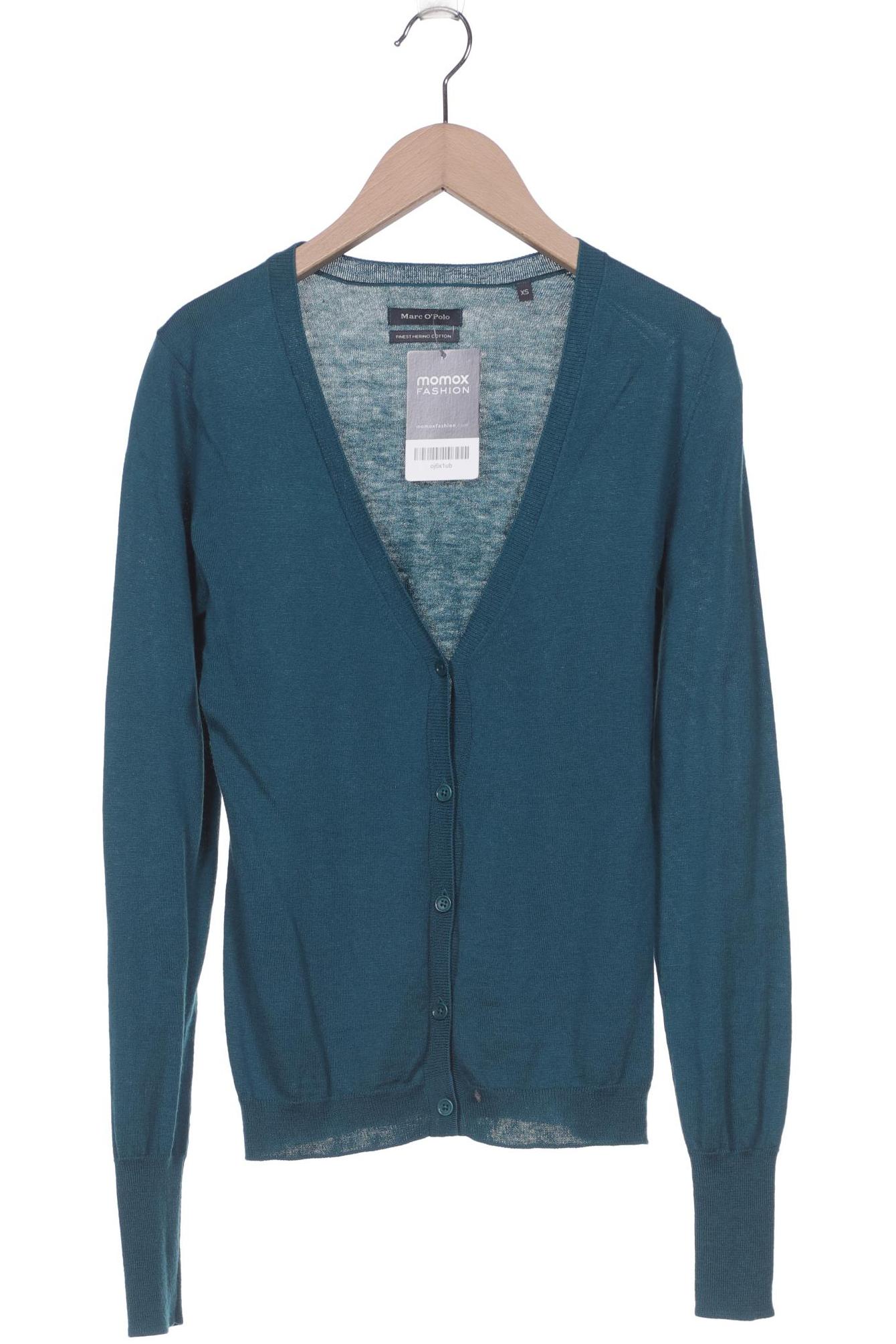 

Marc O Polo Damen Strickjacke, türkis, Gr. 34