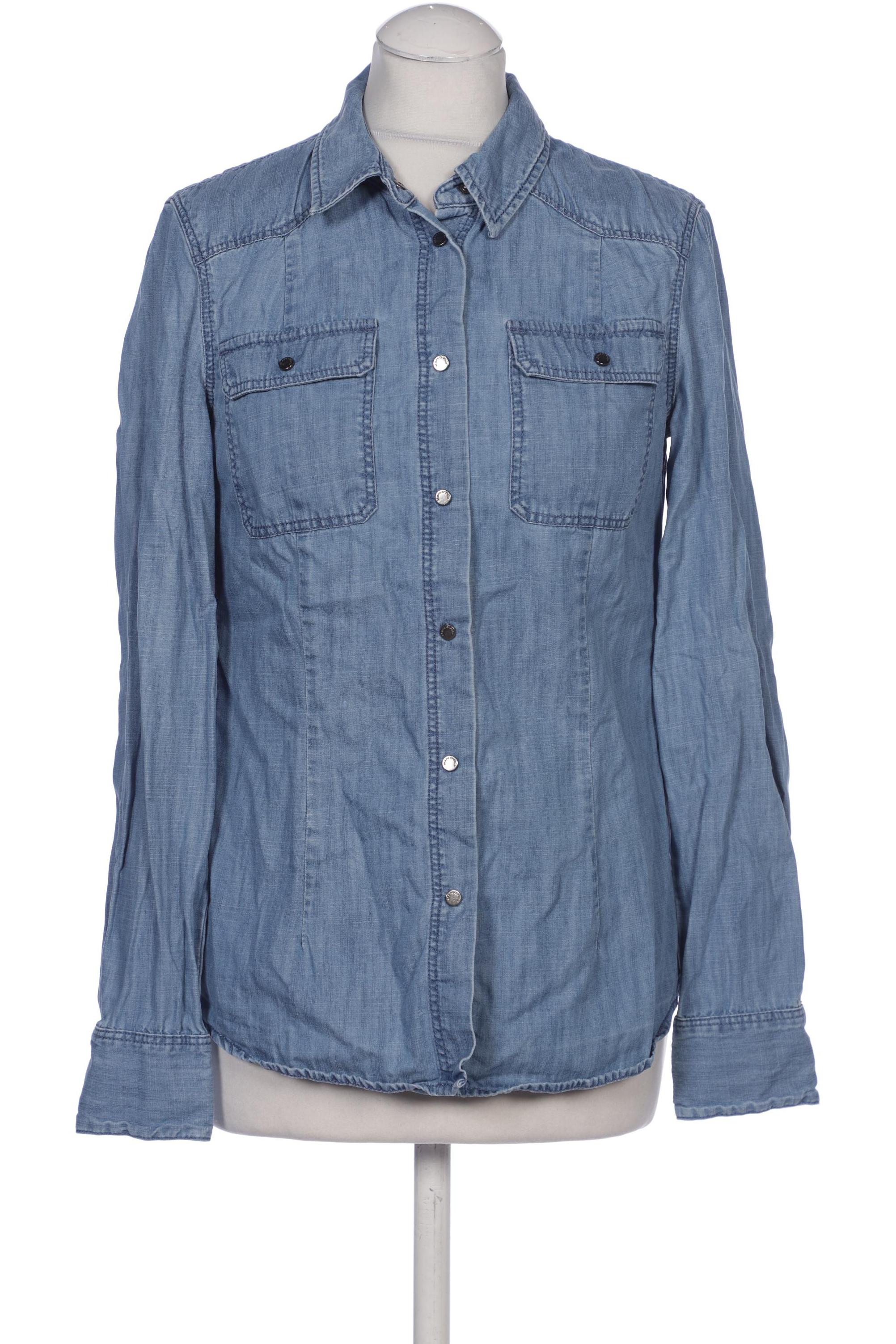 

Marc O Polo Damen Bluse, blau, Gr. 36