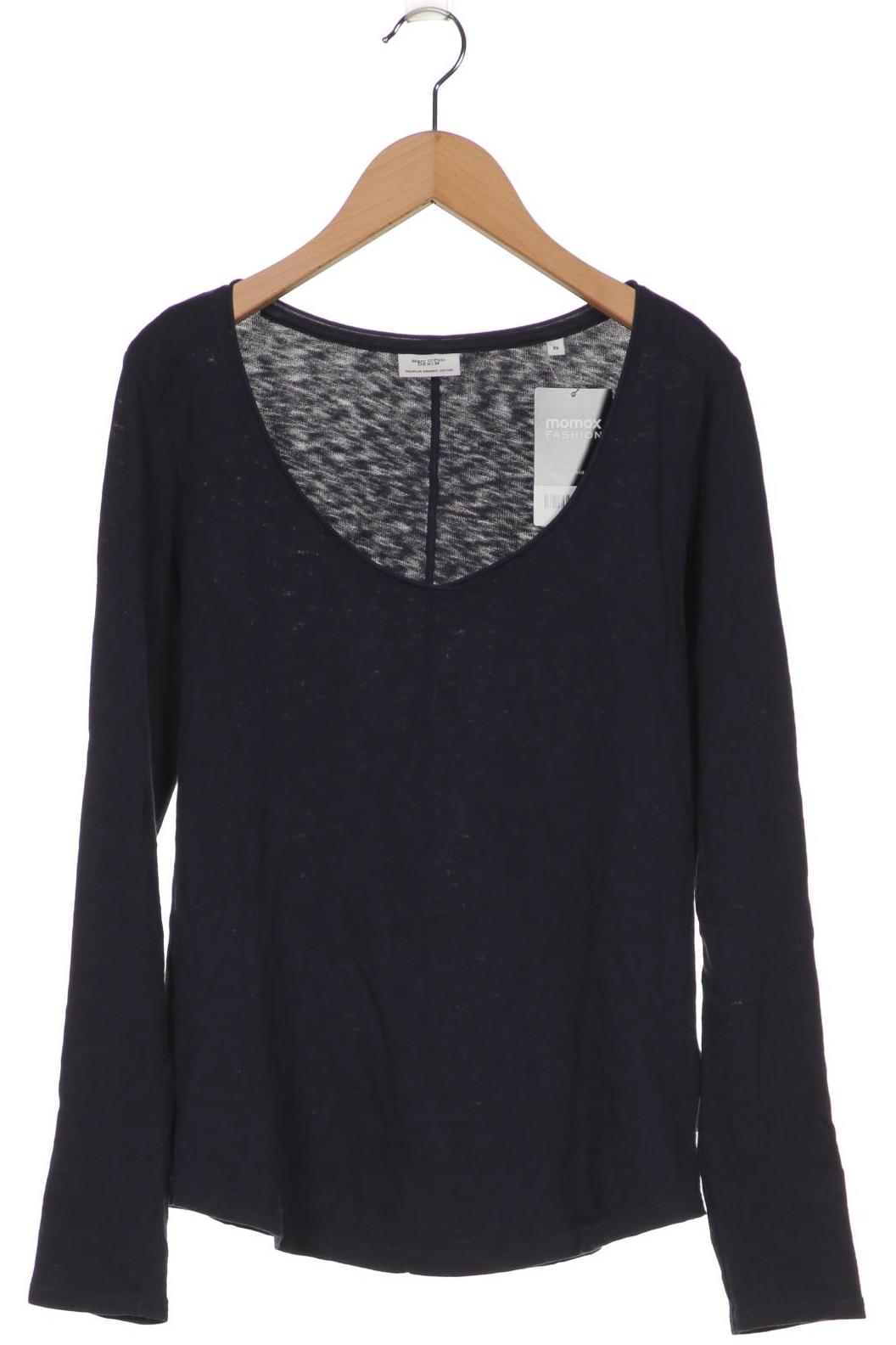 

Marc O Polo Damen Langarmshirt, marineblau, Gr. 34