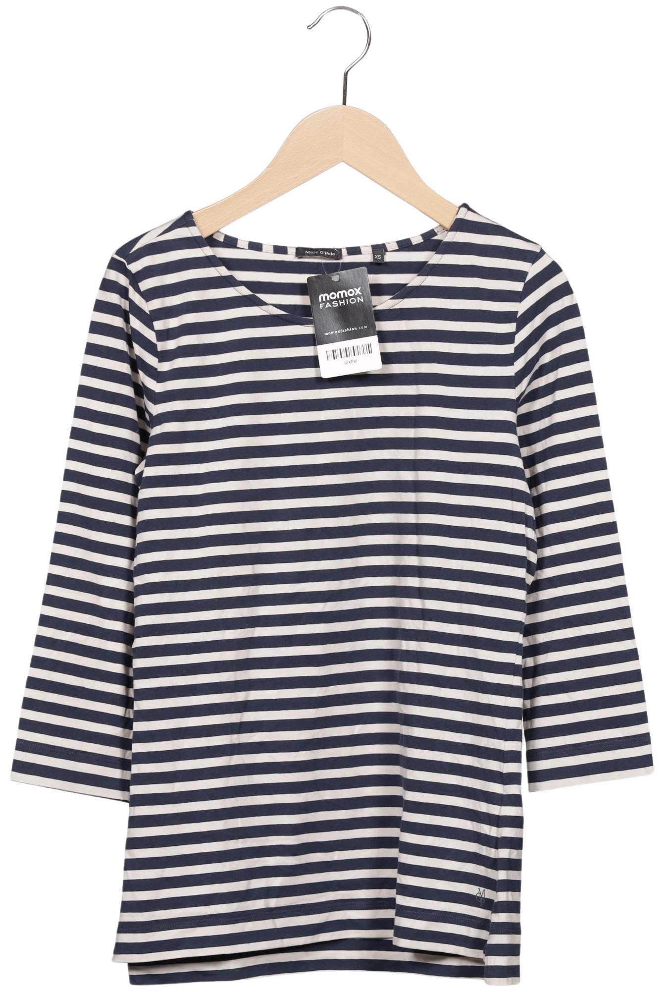 

Marc O Polo Damen Langarmshirt, marineblau, Gr. 34