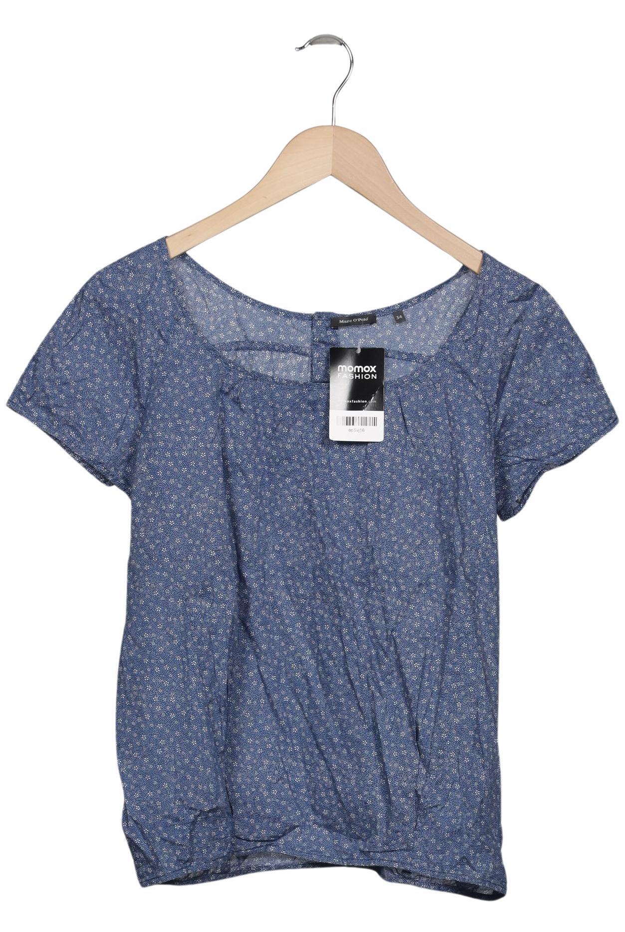 

Marc O Polo Damen Bluse, blau, Gr. 34