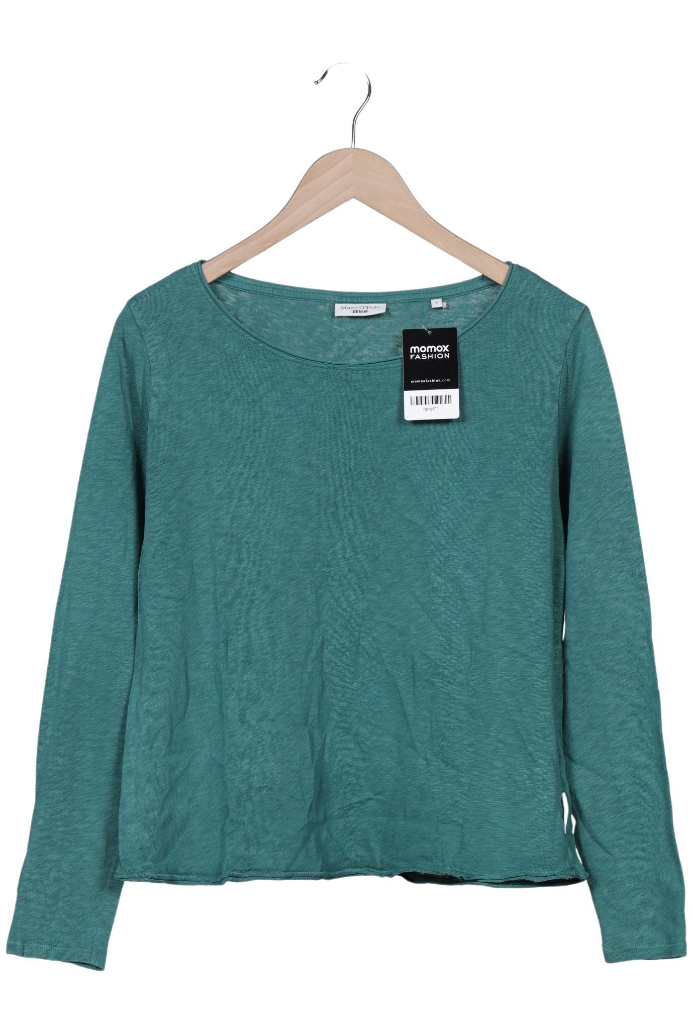 

Marc O Polo Damen Langarmshirt, türkis, Gr. 36