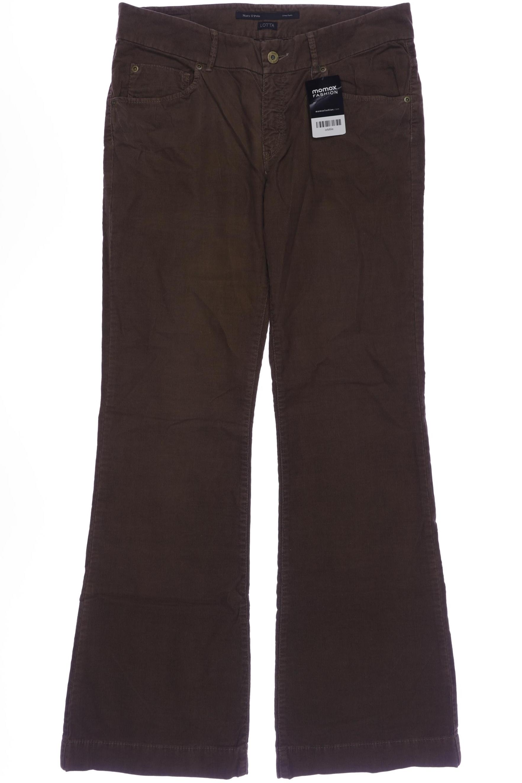 

Marc O Polo Damen Stoffhose, braun, Gr. 31