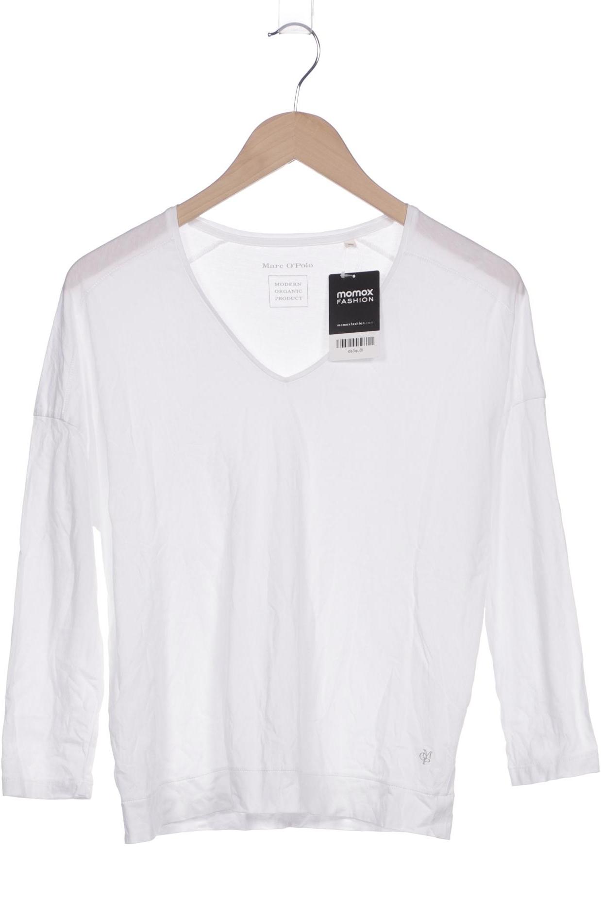 

Marc O Polo Damen Langarmshirt, weiß, Gr. 32