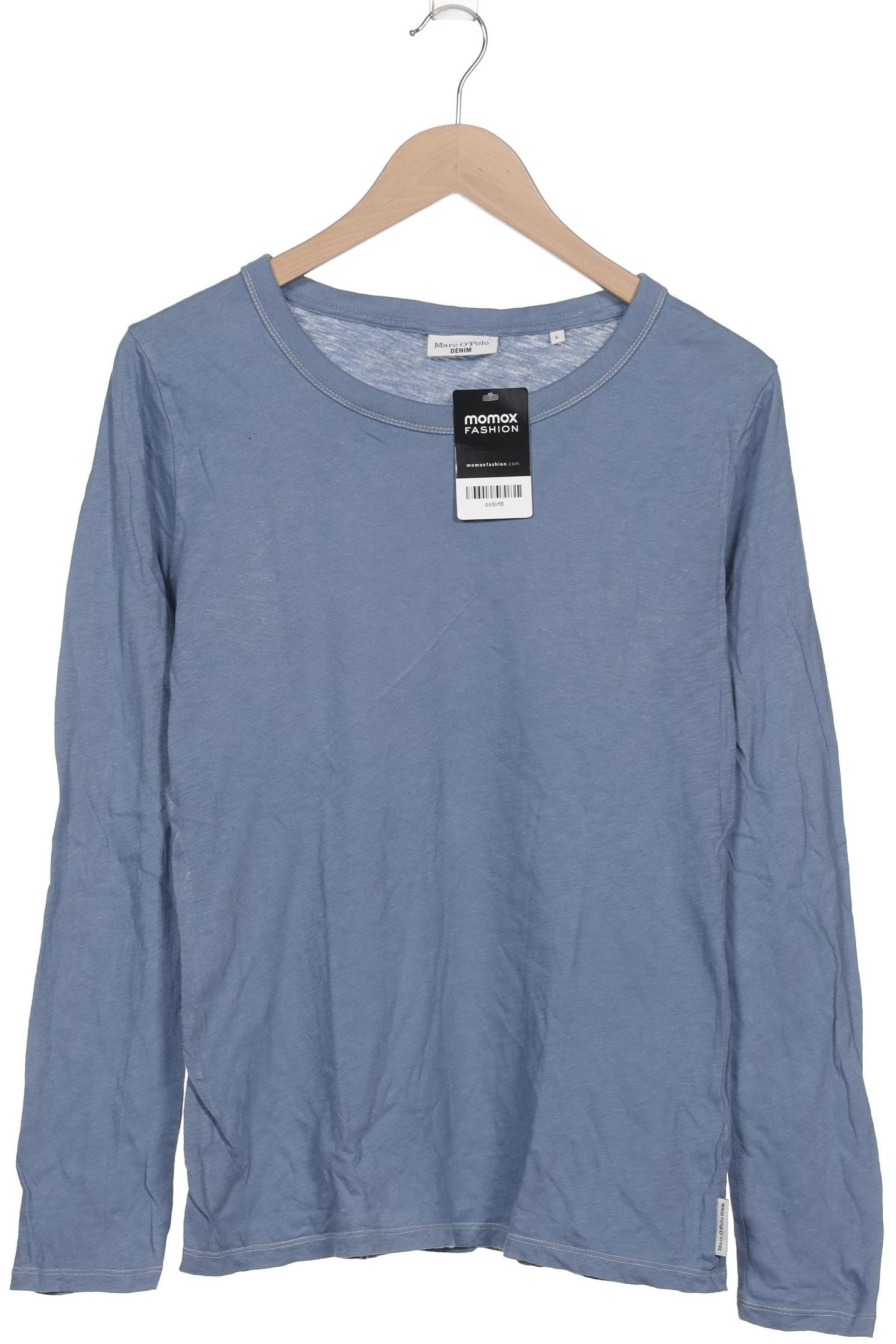 

Marc O Polo Damen Langarmshirt, blau, Gr. 42