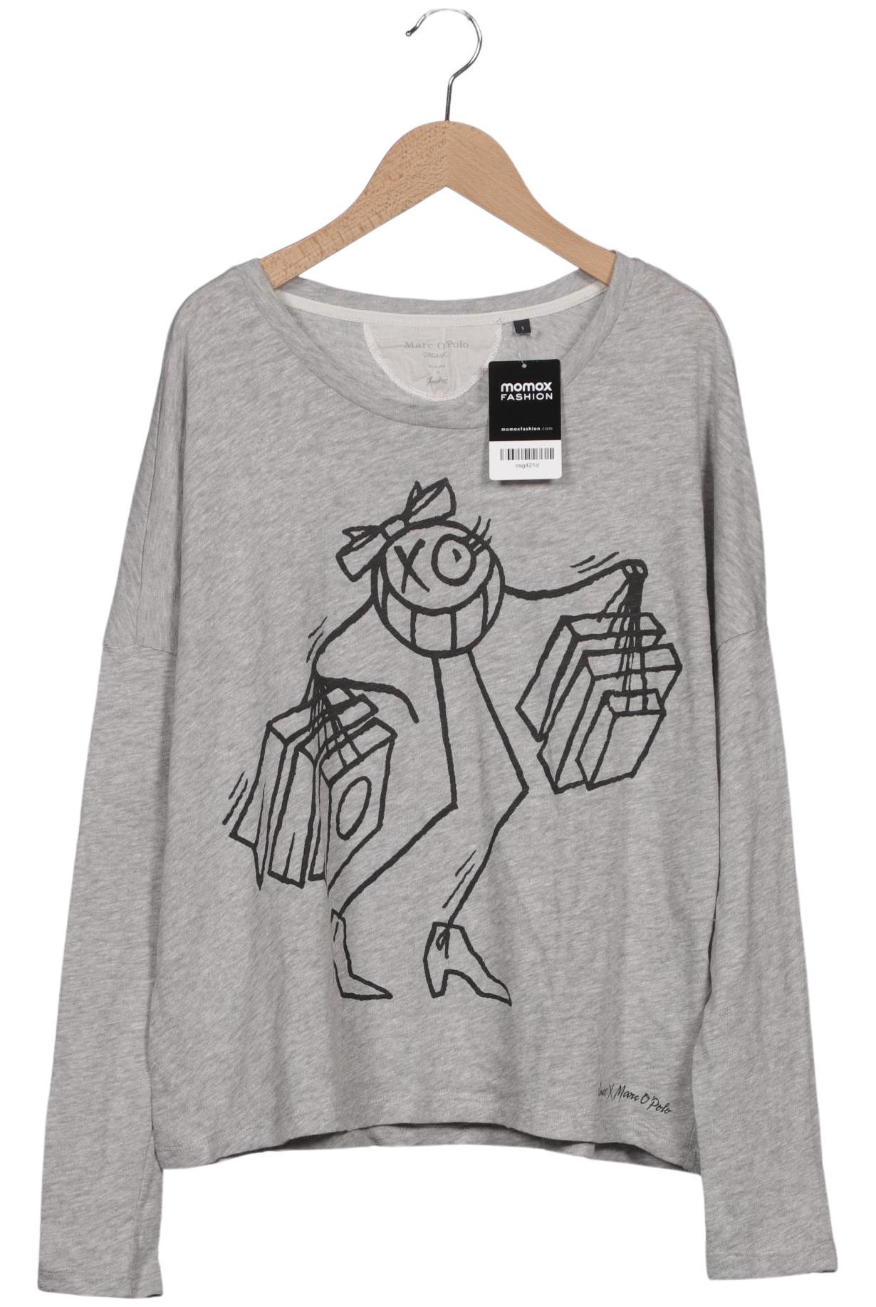 

Marc O Polo Damen Langarmshirt, grau, Gr. 36