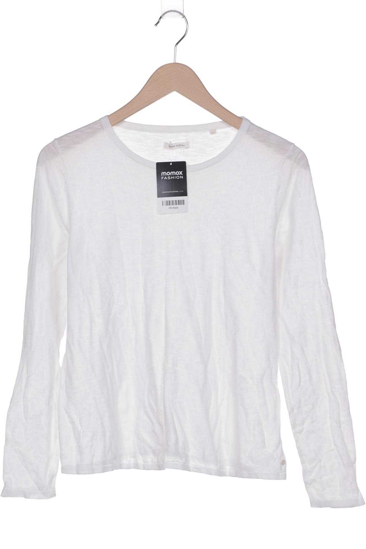 

Marc O Polo Damen Langarmshirt, weiß, Gr. 38