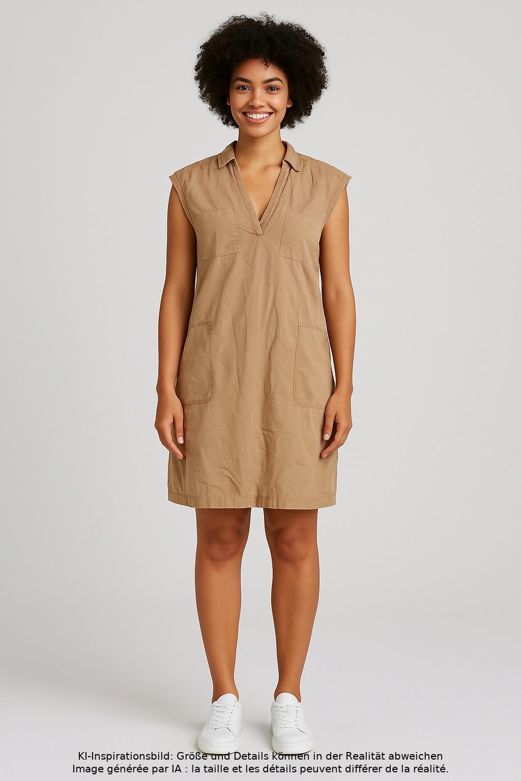 

Marc O Polo Damen Kleid, beige, Gr. 42