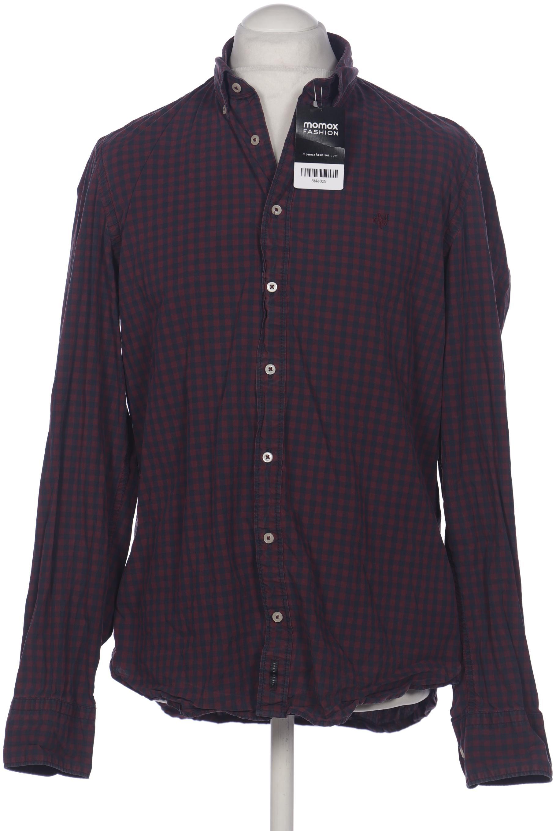 

Marc O Polo Herren Hemd, bordeaux, Gr. 52