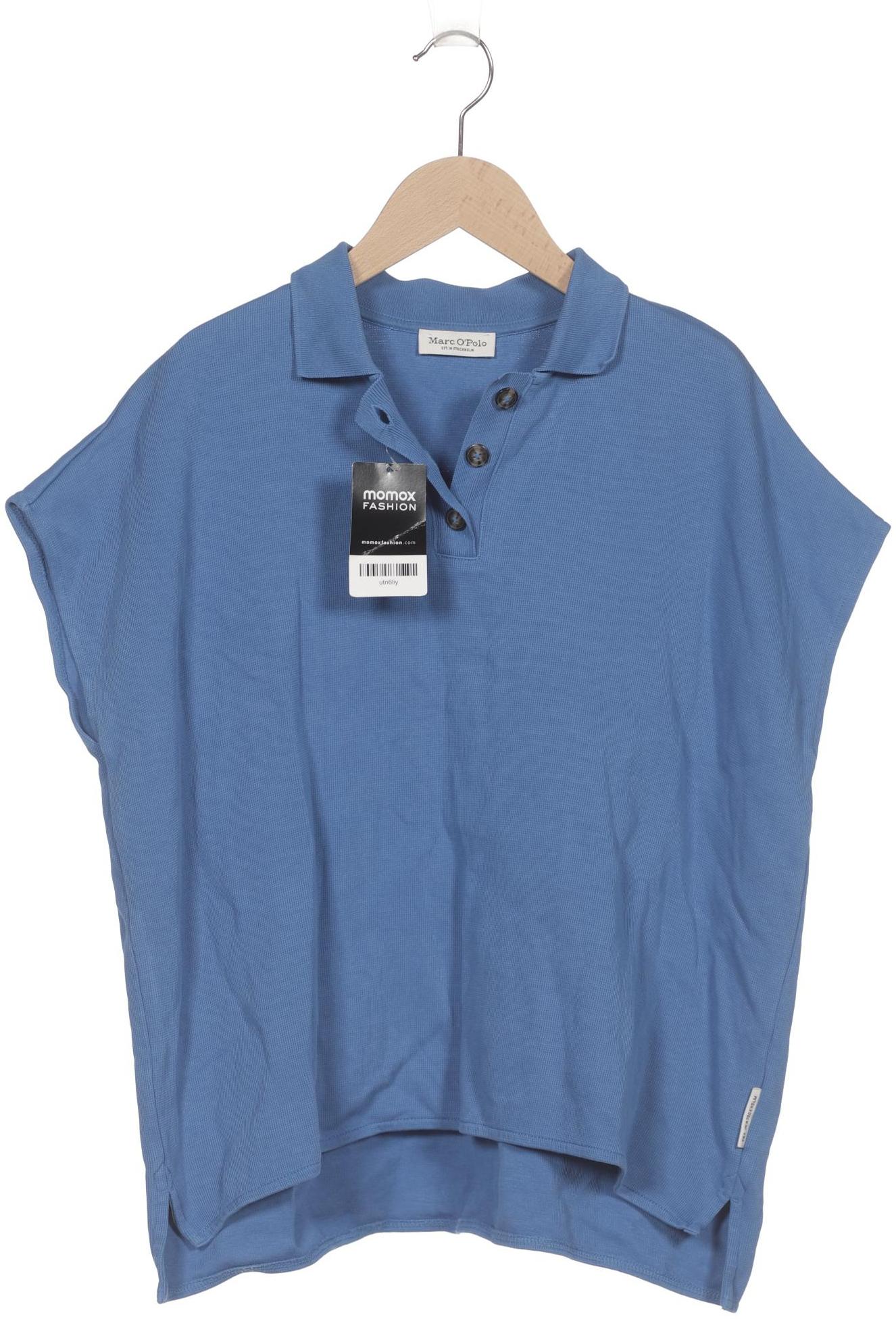 

Marc O Polo Damen Poloshirt, blau, Gr. 36