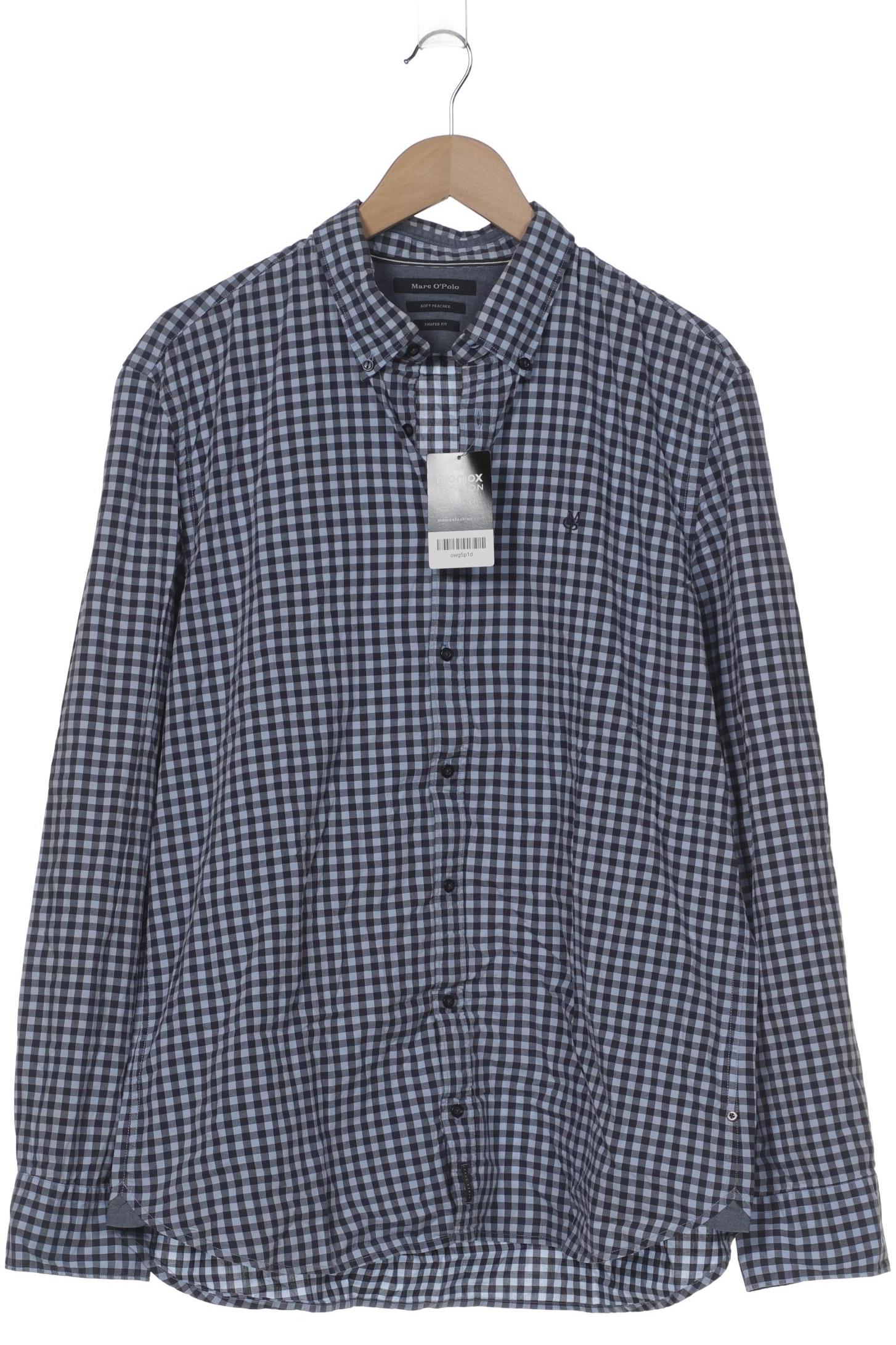 

Marc O Polo Herren Hemd, marineblau, Gr. 56