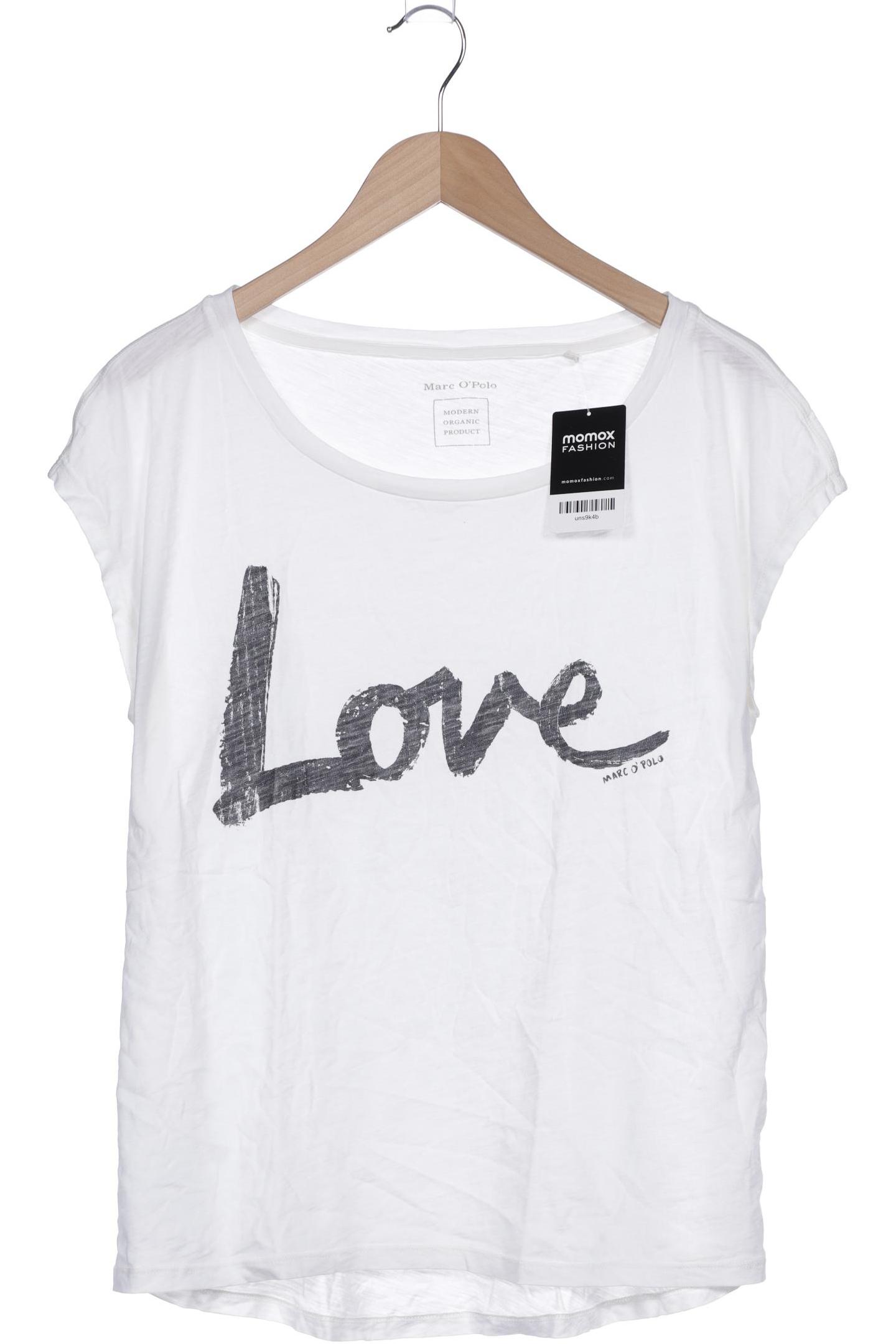 

Marc O Polo Damen T-Shirt, weiß, Gr. 38