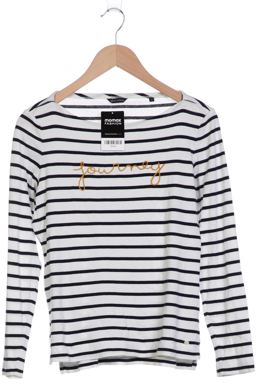 

Marc O Polo Damen Langarmshirt, weiß, Gr. 38