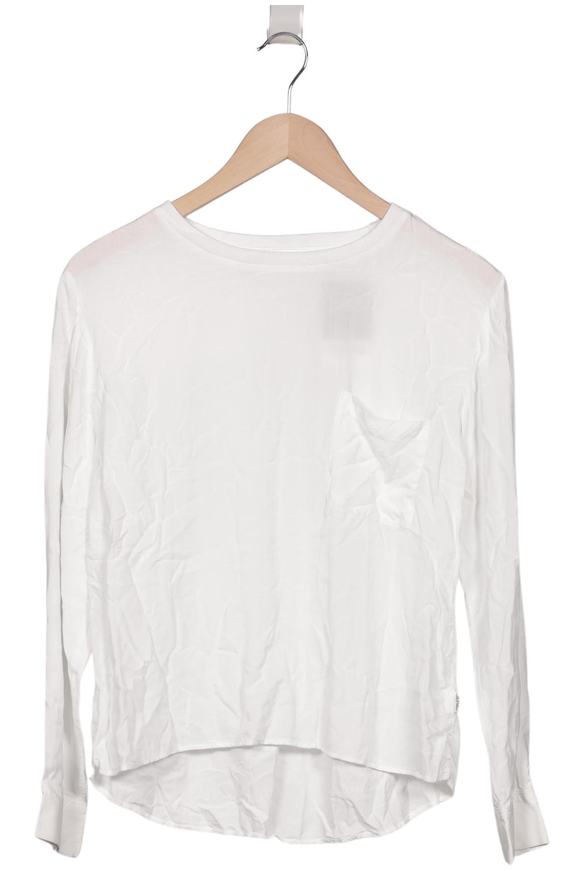 

Marc O Polo Damen Langarmshirt, weiß, Gr. 36