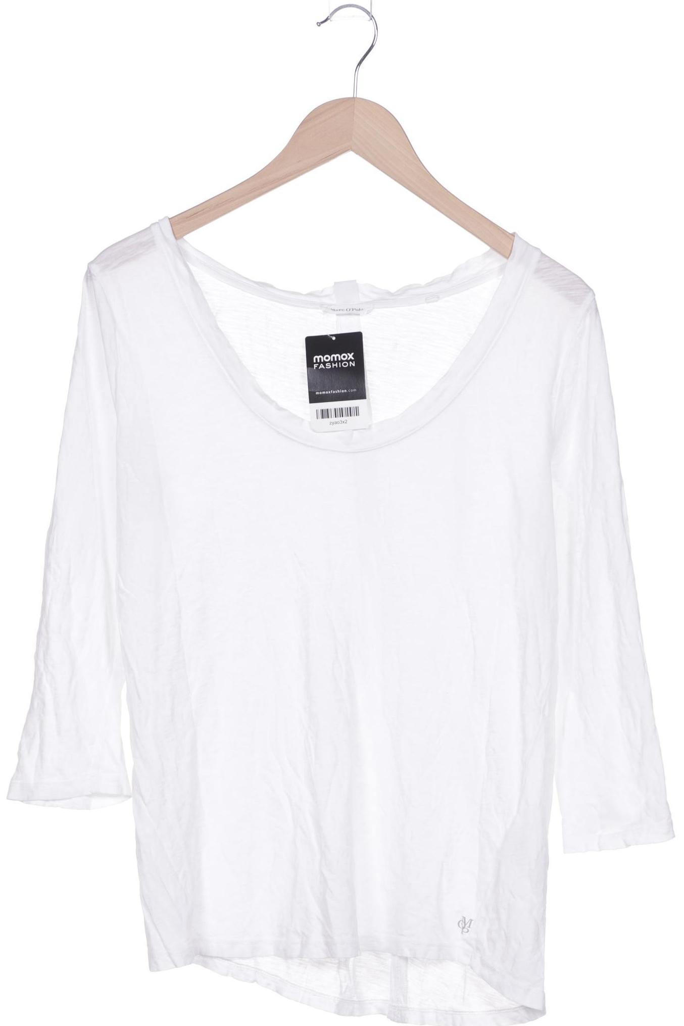 

Marc O Polo Damen Langarmshirt, weiß, Gr. 38