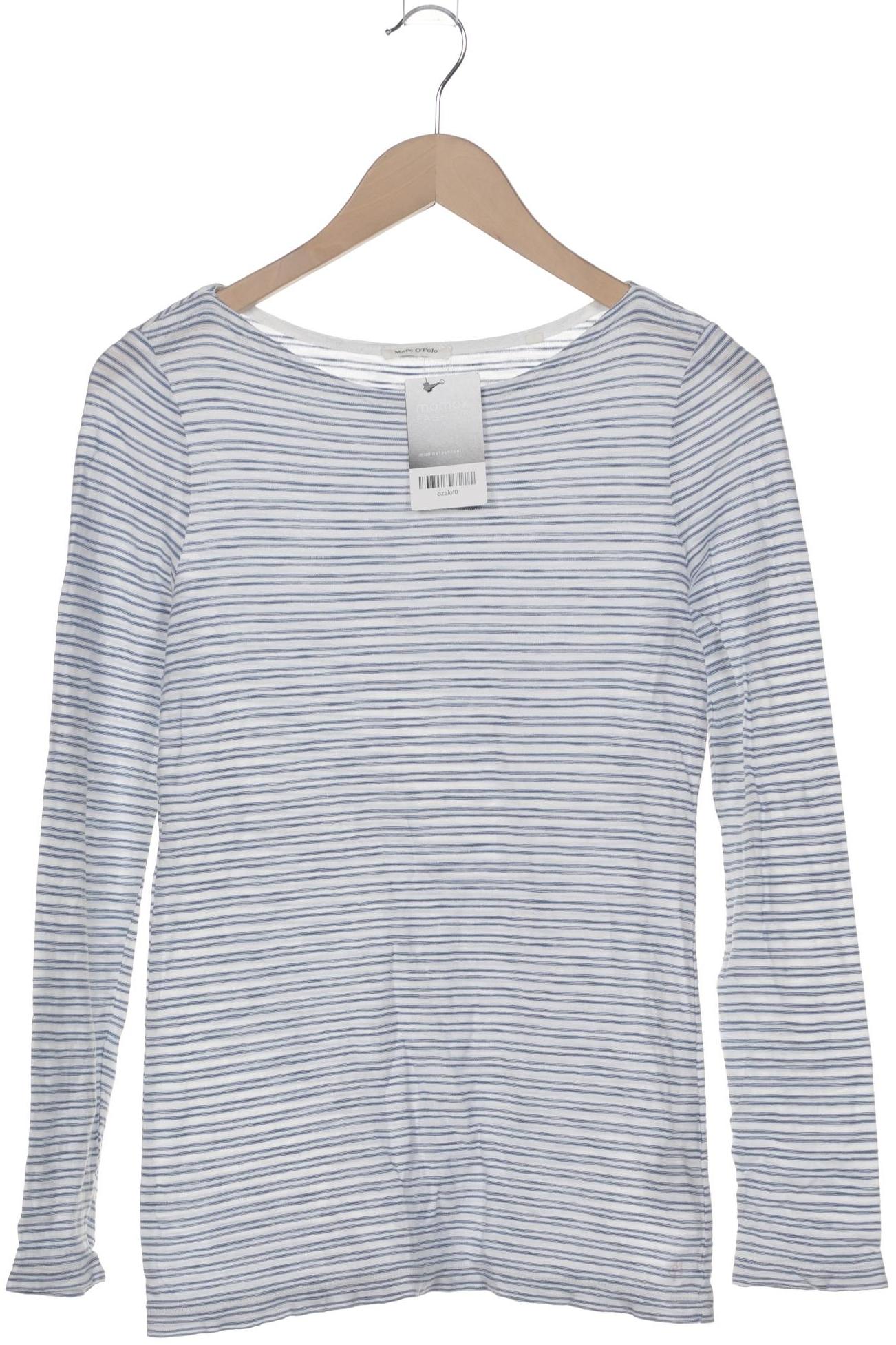 

Marc O Polo Damen Langarmshirt, weiß, Gr. 36