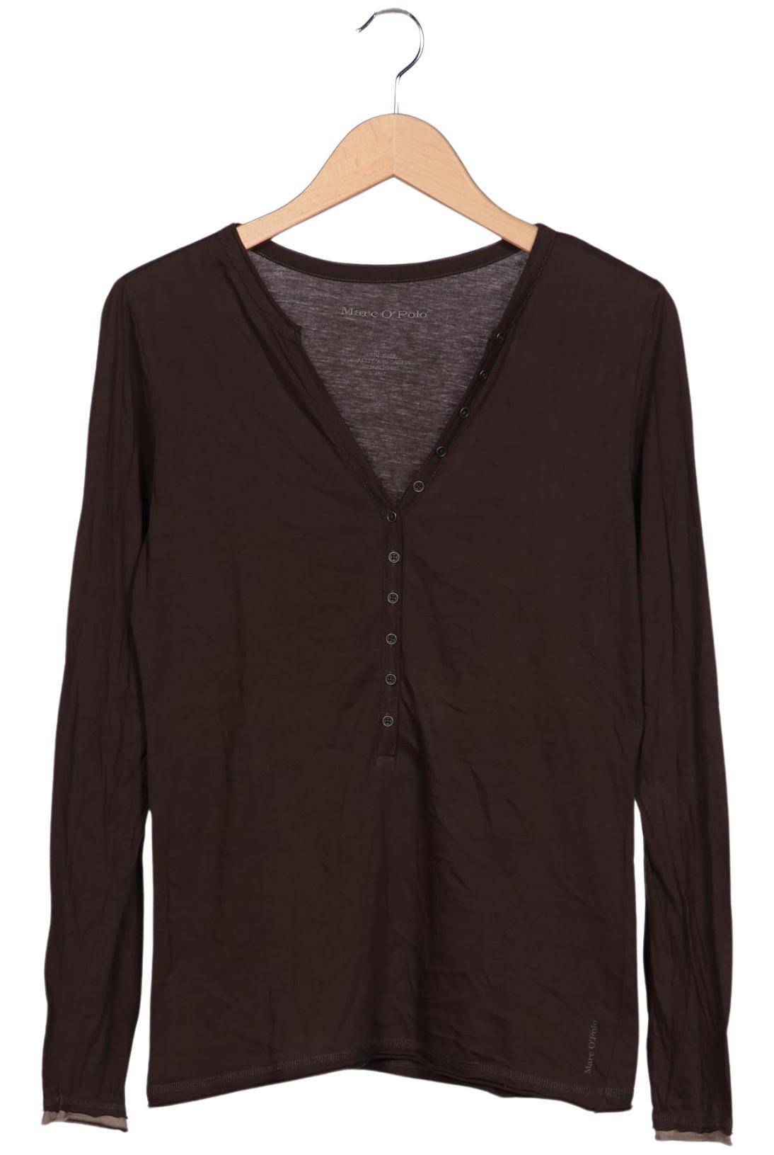 

Marc O Polo Damen Langarmshirt, braun, Gr. 36