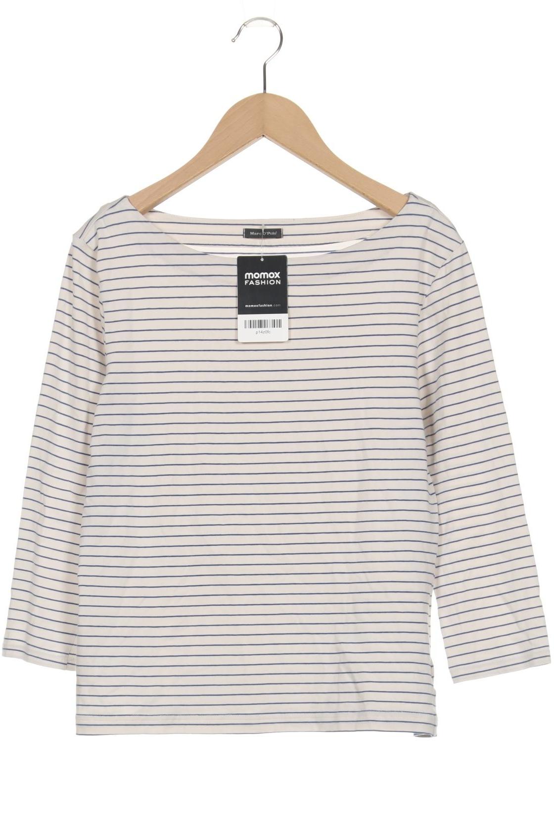

Marc O Polo Damen Langarmshirt, weiß, Gr. 38