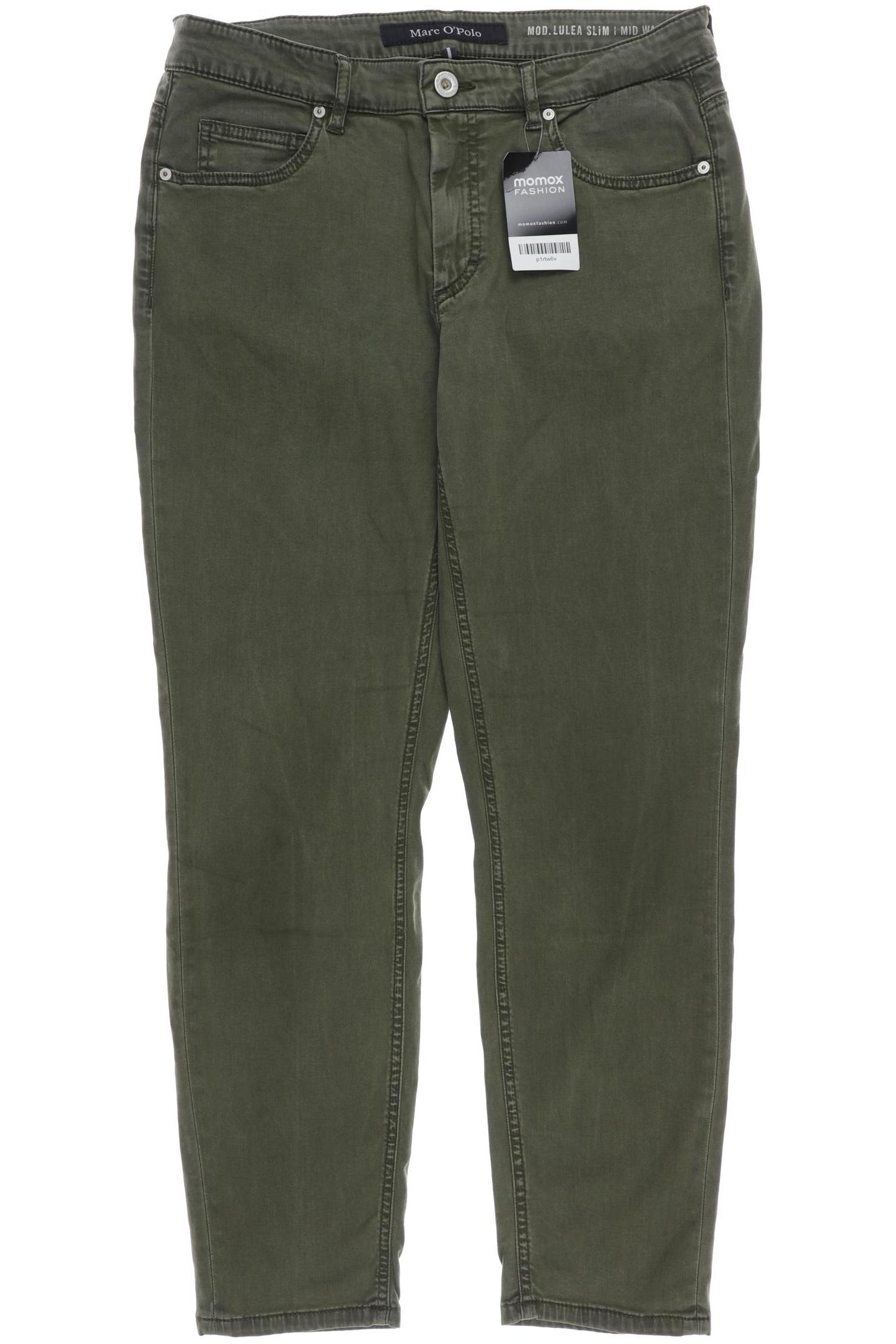 

Marc O Polo Damen Stoffhose, grün, Gr. 31